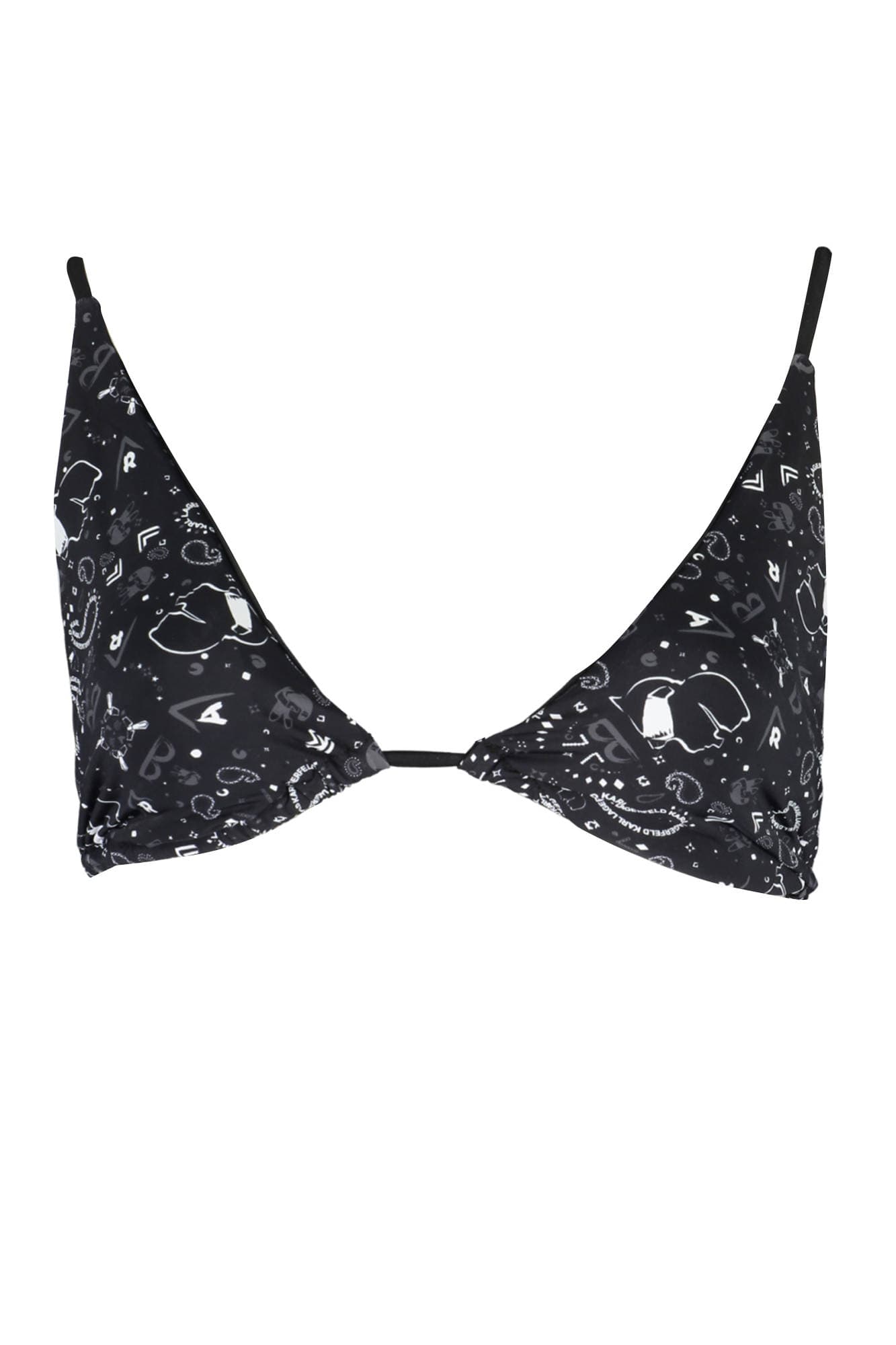 KARL LAGERFELD BEACHWEAR Damen Bademode in Schwarz