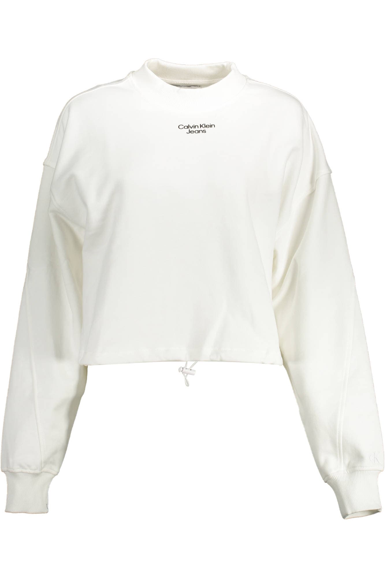 Calvin Klein Damen Sweatshirt in Weiß