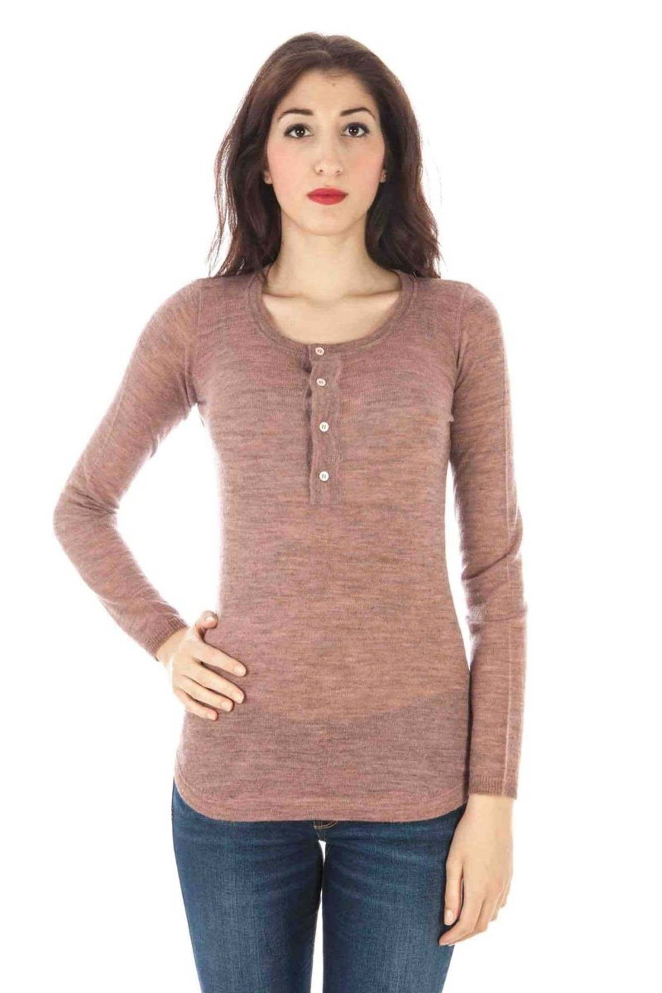 FRED PERRY Damen Pullover in Rosa