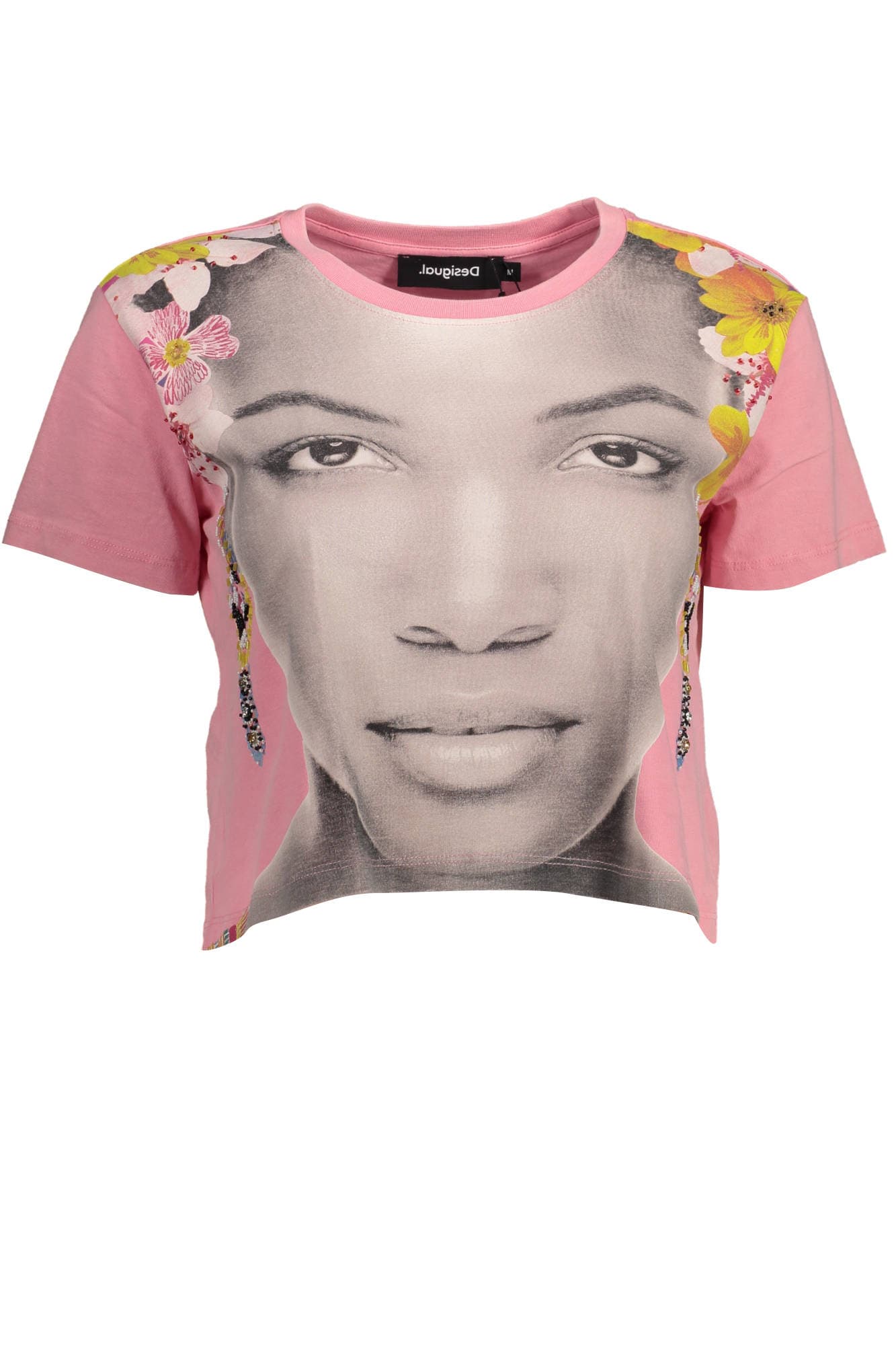 DESIGUAL Damen T-Shirt in Rosa