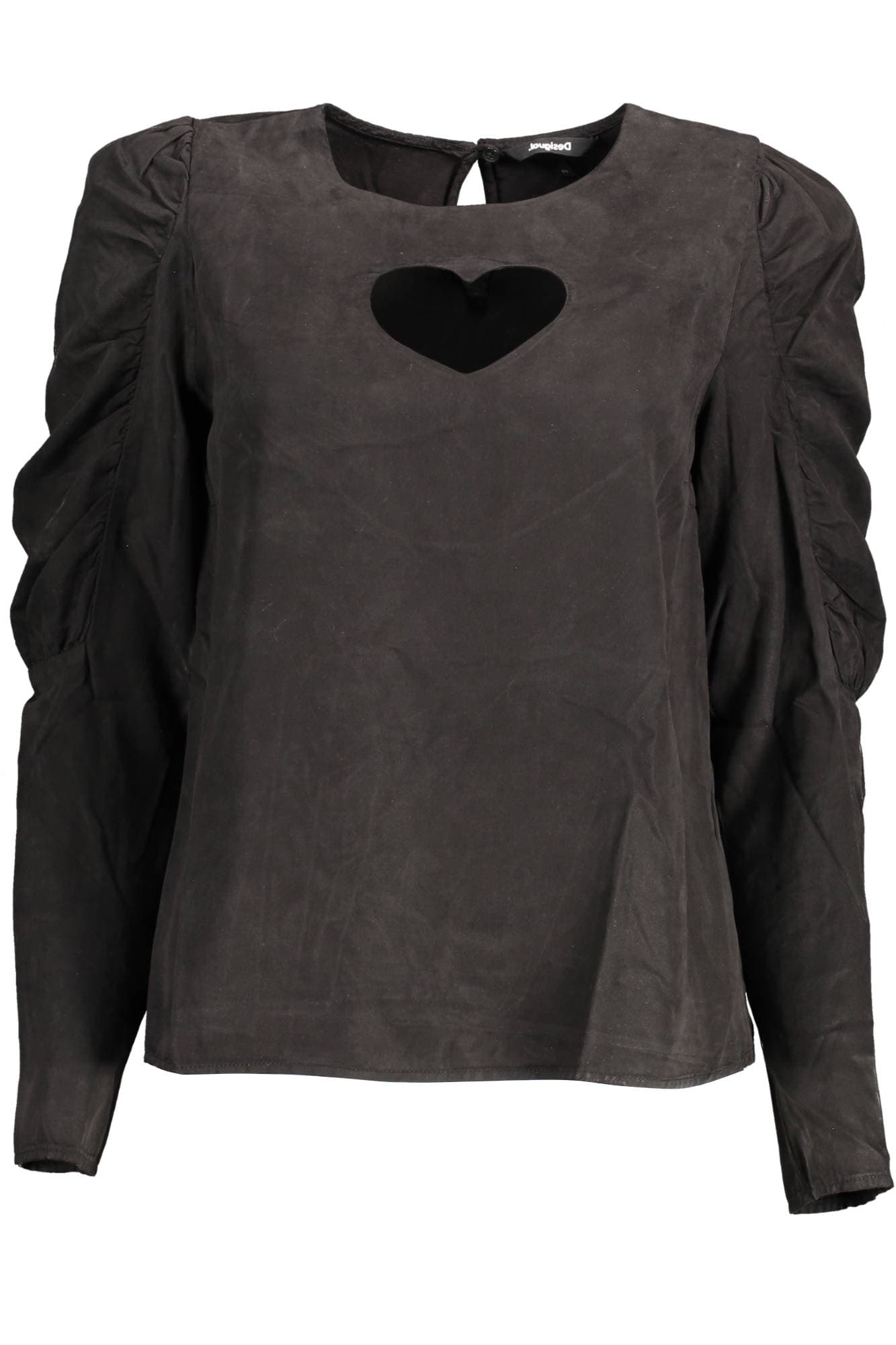 DESIGUAL Damen Hemd in Schwarz