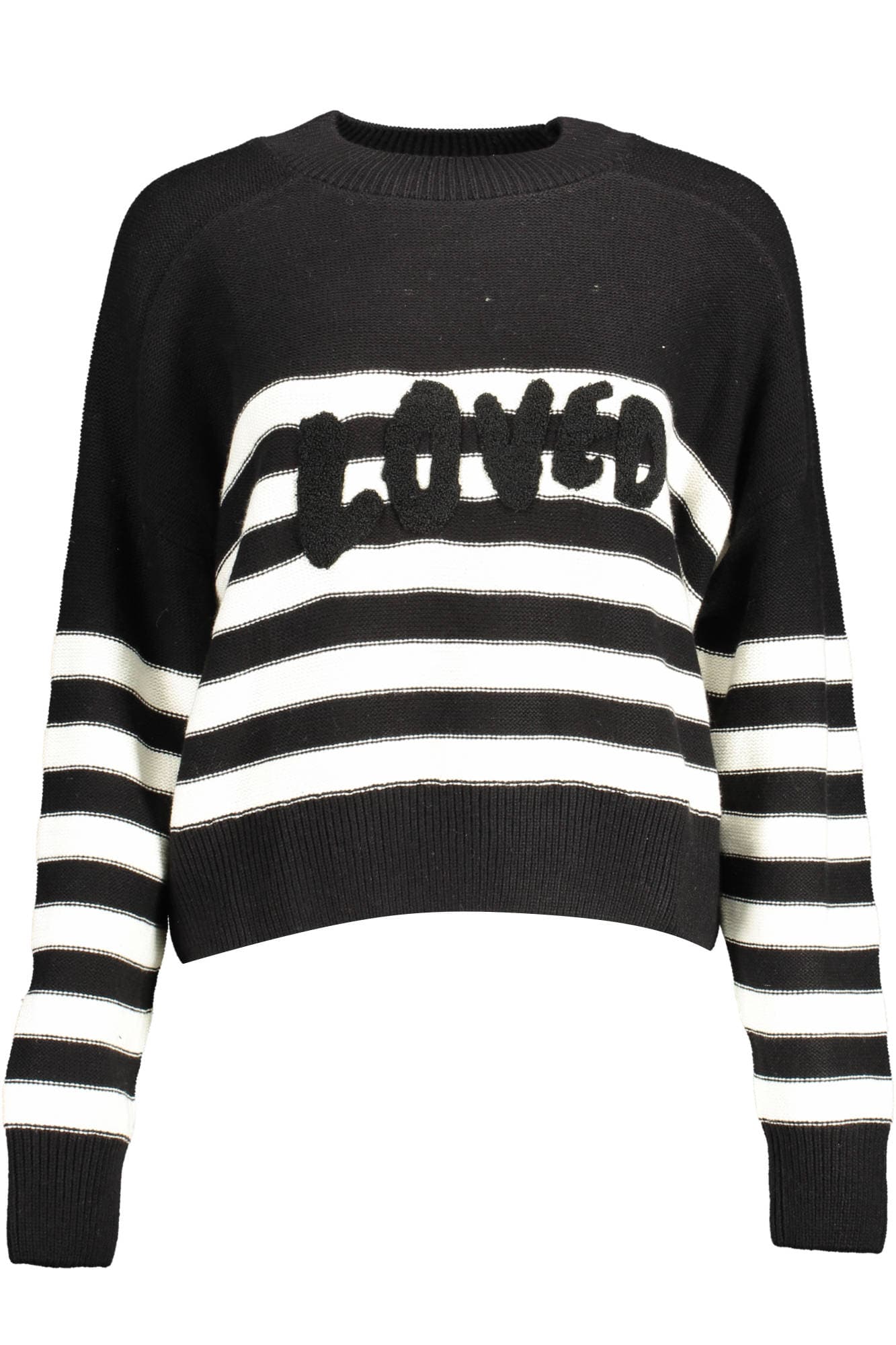 DESIGUAL Damen Pullover in Schwarz