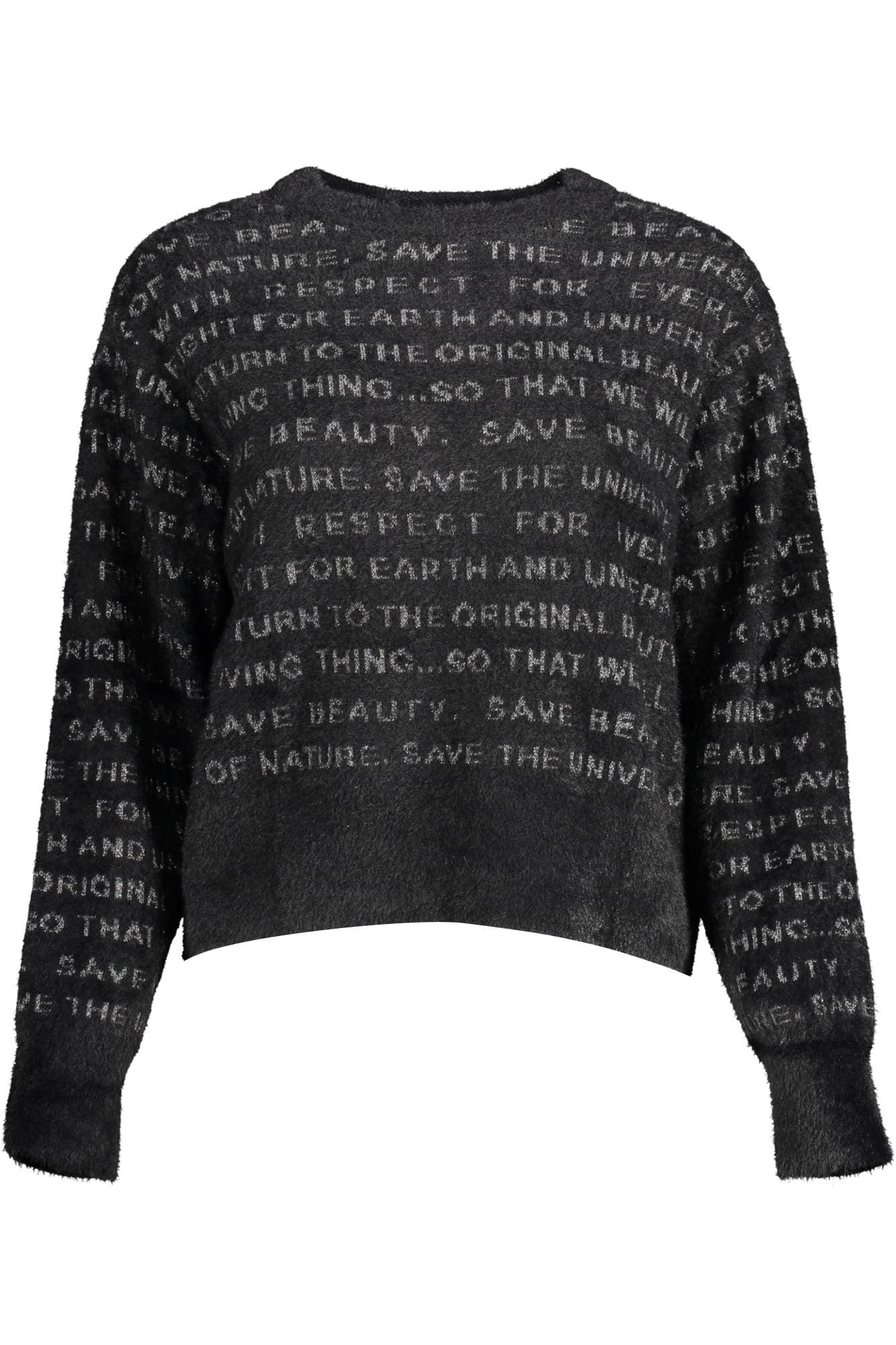 DESIGUAL Damen Pullover in Schwarz