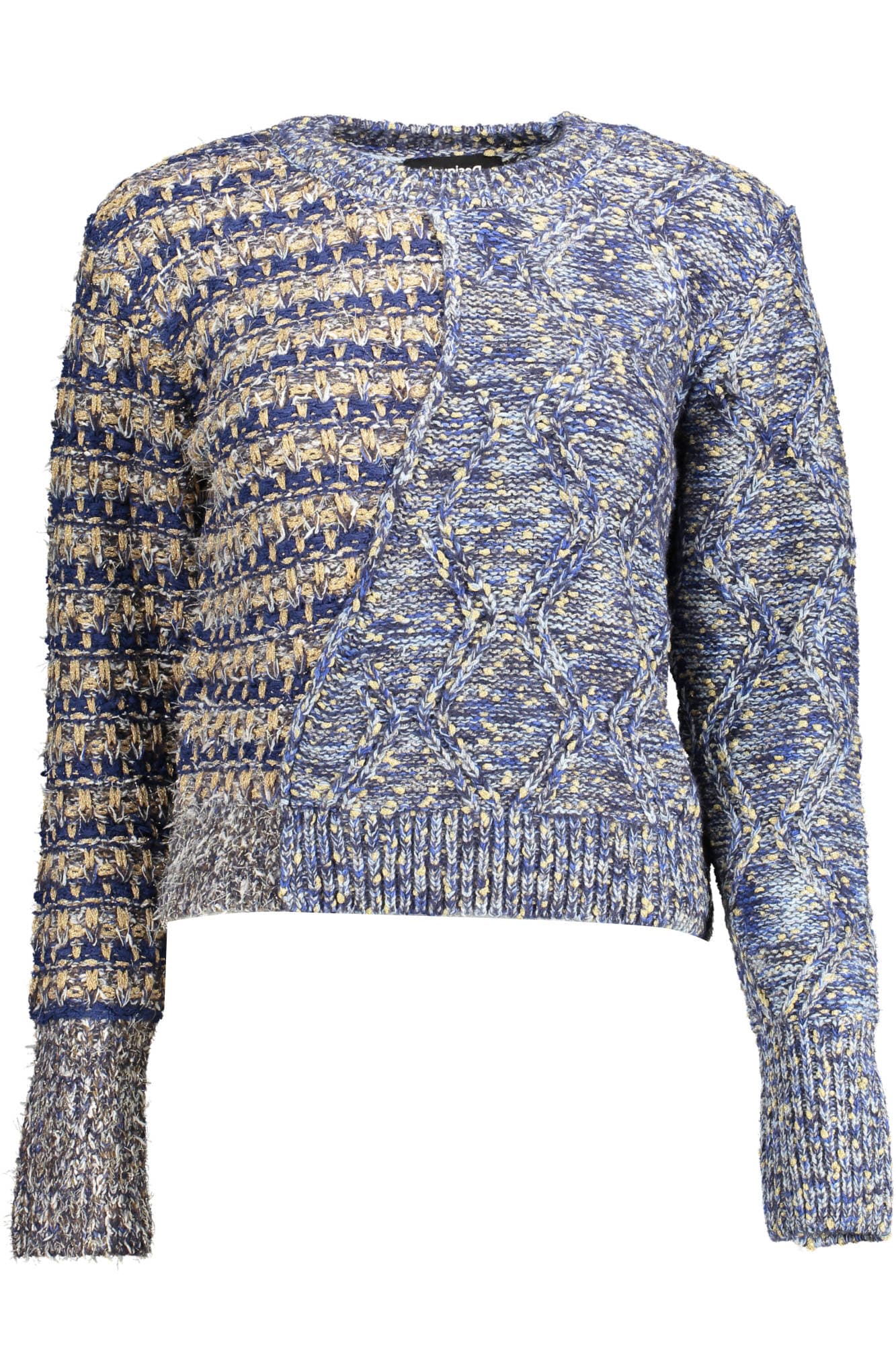 DESIGUAL Damen Pullover in Blau
