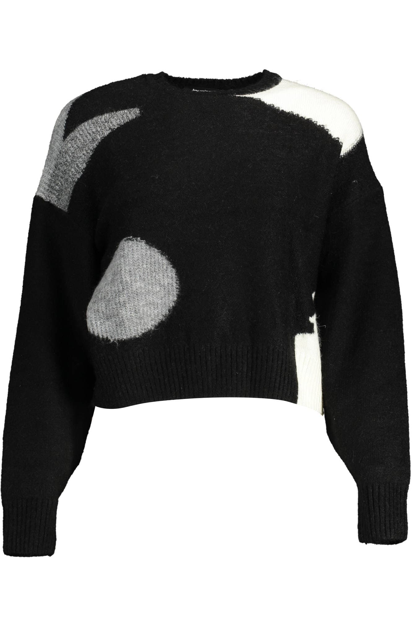 DESIGUAL Damen Pullover in Schwarz