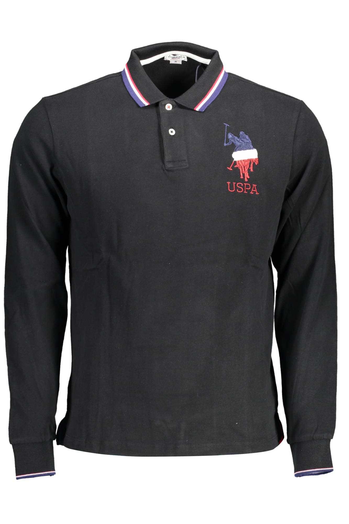 U.S. POLO ASSN. Herren Poloshirt in Schwarz
