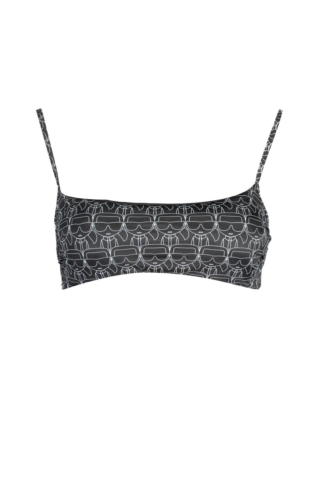 KARL LAGERFELD BEACHWEAR Damen Bademode in Schwarz