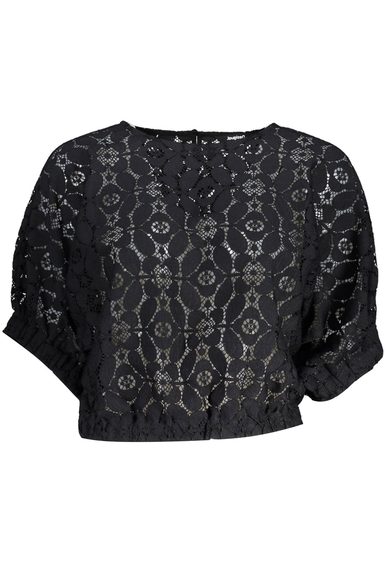 DESIGUAL Damen T-Shirt in Schwarz