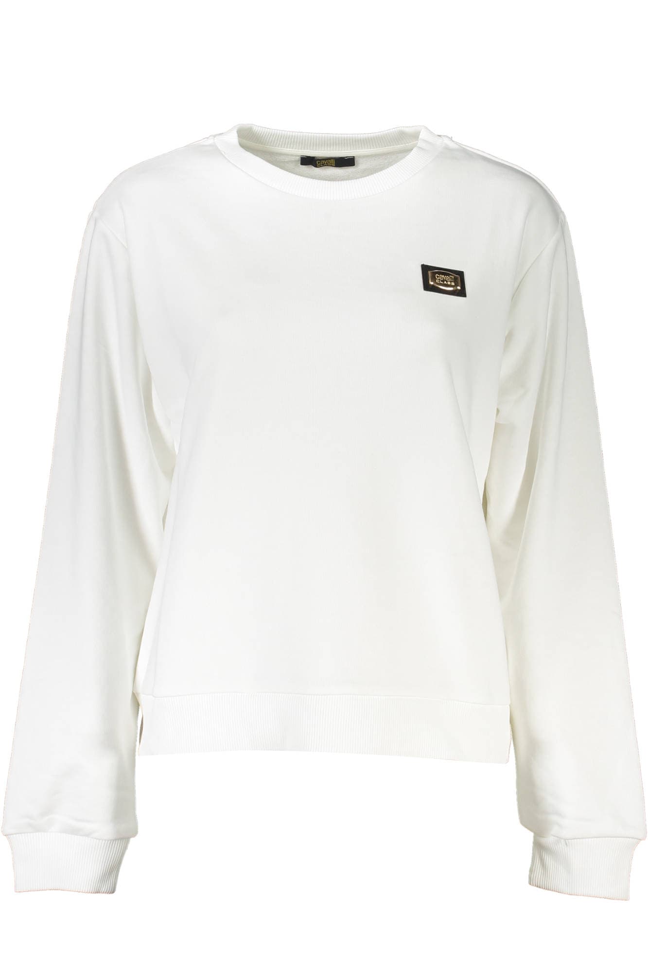 CAVALLI CLASS Damen Sweatshirt in Weiß