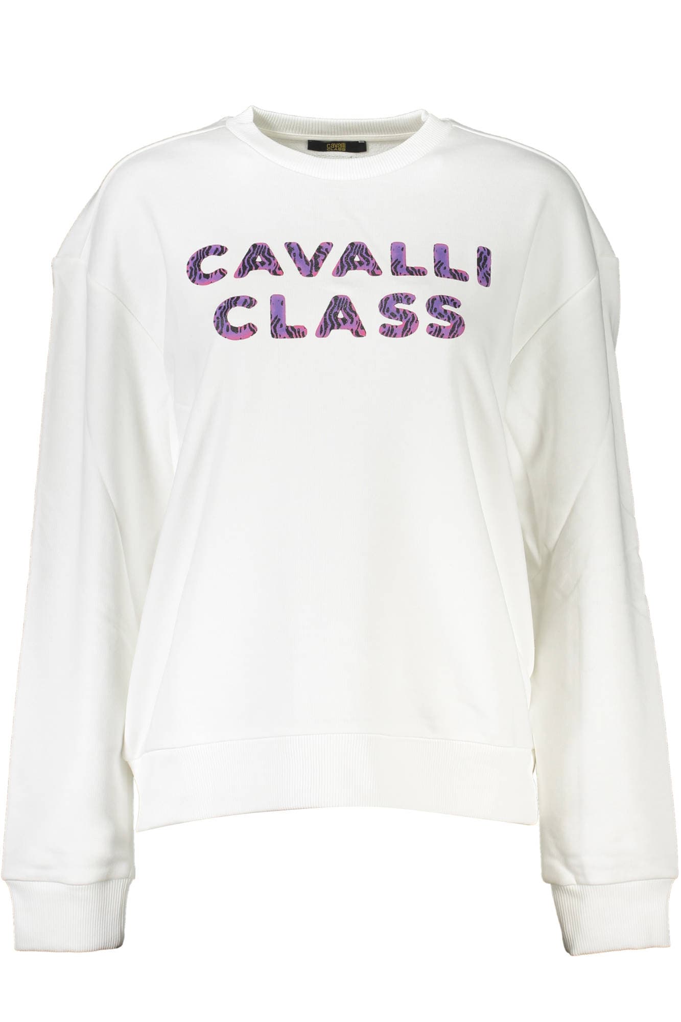 CAVALLI CLASS Damen Sweatshirt in Weiß