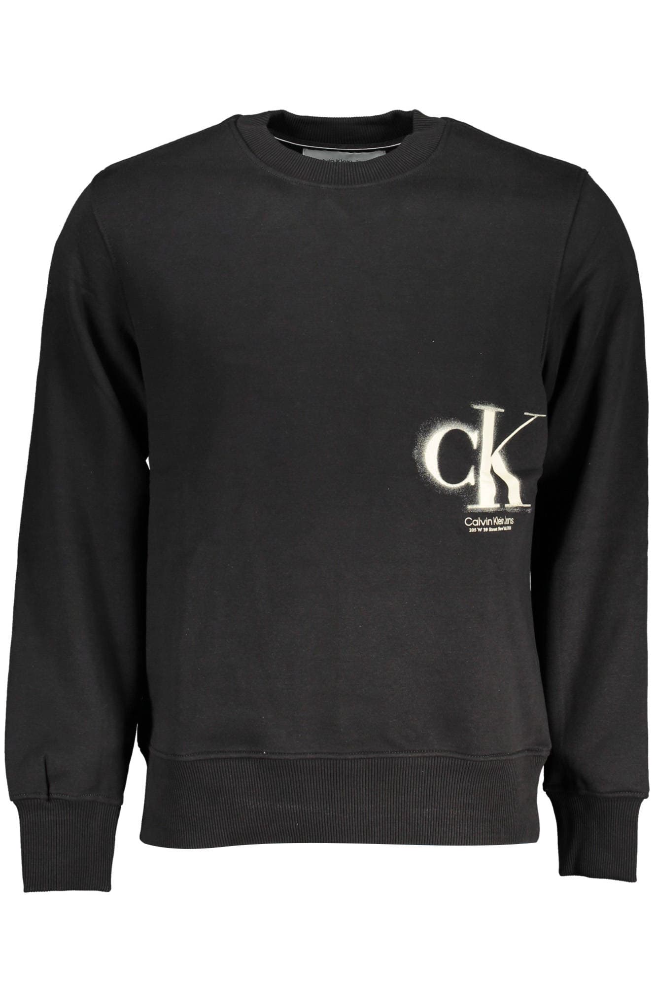 Calvin Klein Herren Sweatshirt in Schwarz