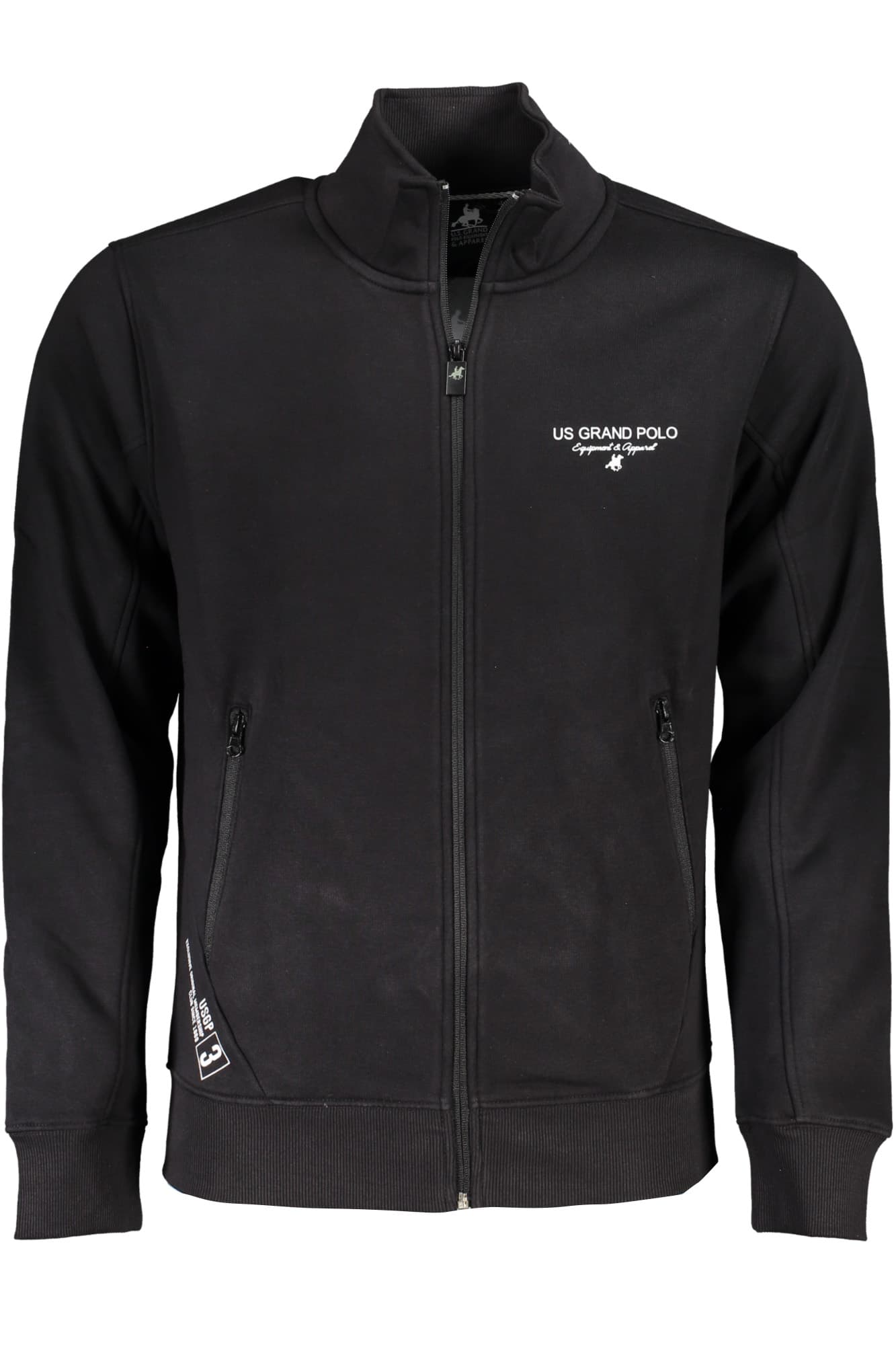 U.S. GRAND Herren Sweatshirt in Schwarz