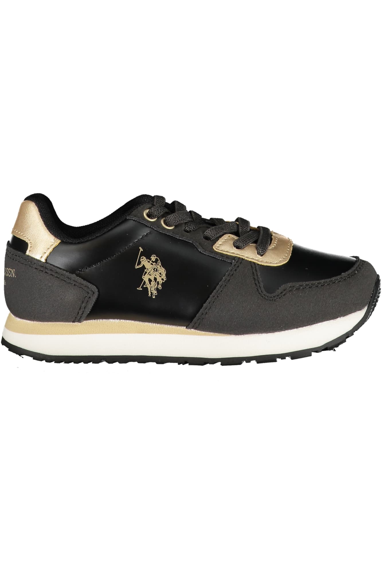 U.S. POLO ASSN. Kinder Sneaker in Schwarz