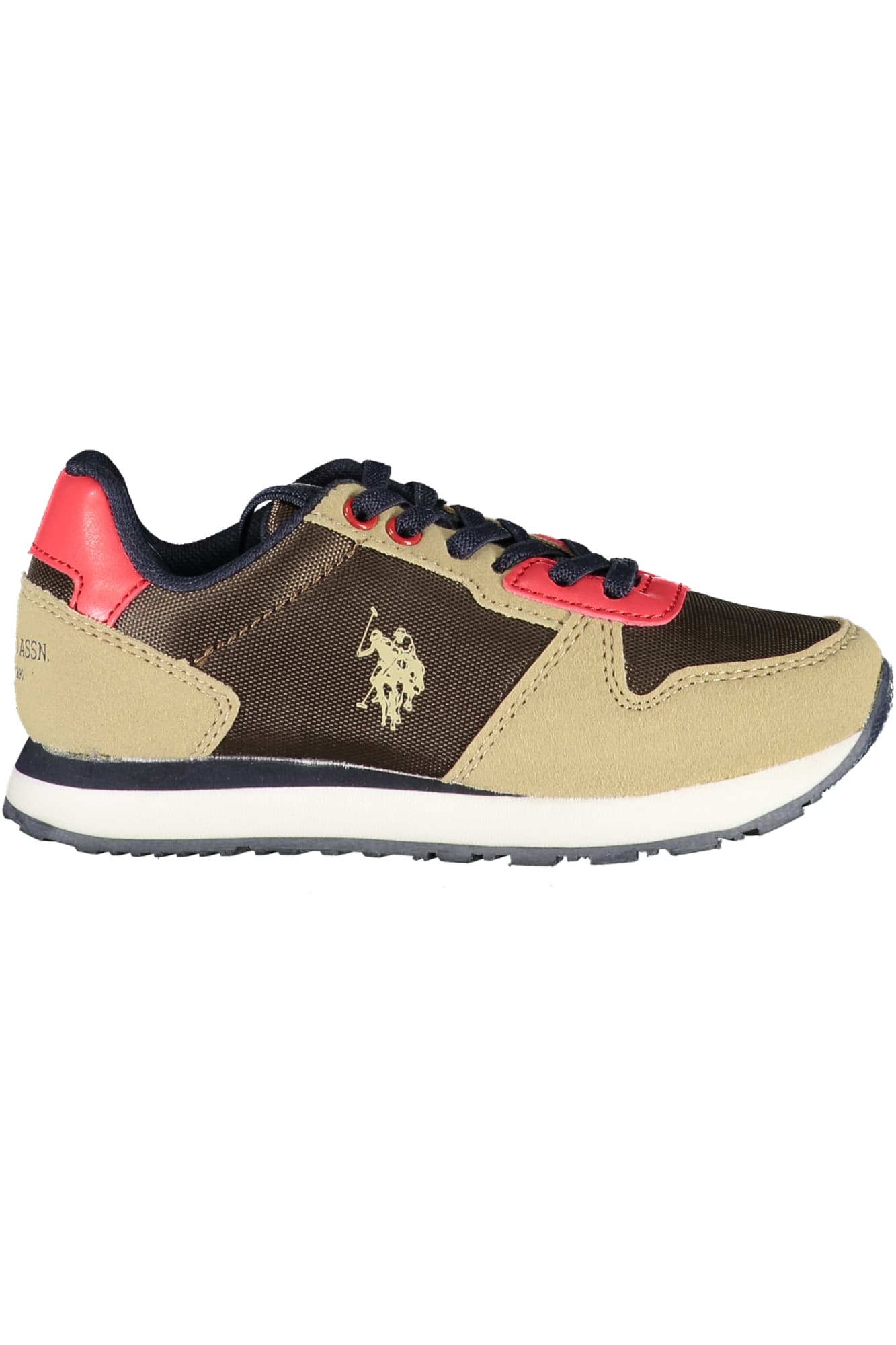 U.S. POLO ASSN. Kinder Sneaker in Braun