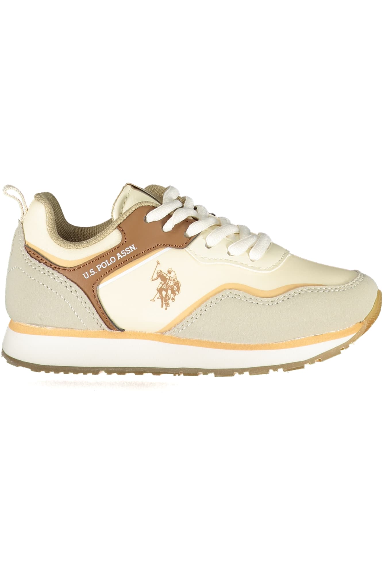U.S. POLO ASSN. Kinder Sneaker in Beige
