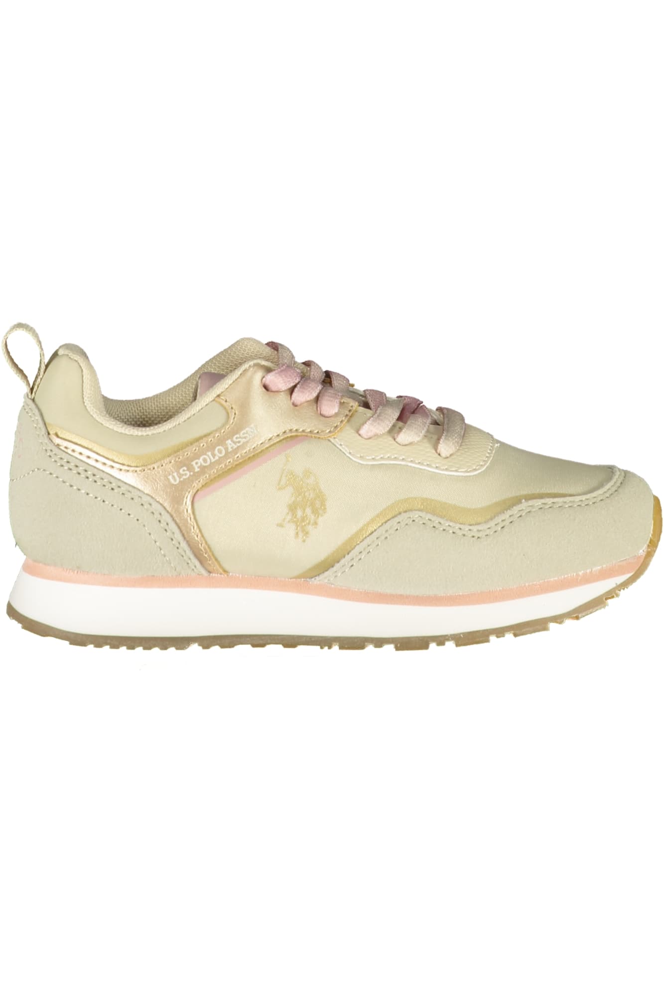 U.S. POLO ASSN. Kinder Sneaker in Beige