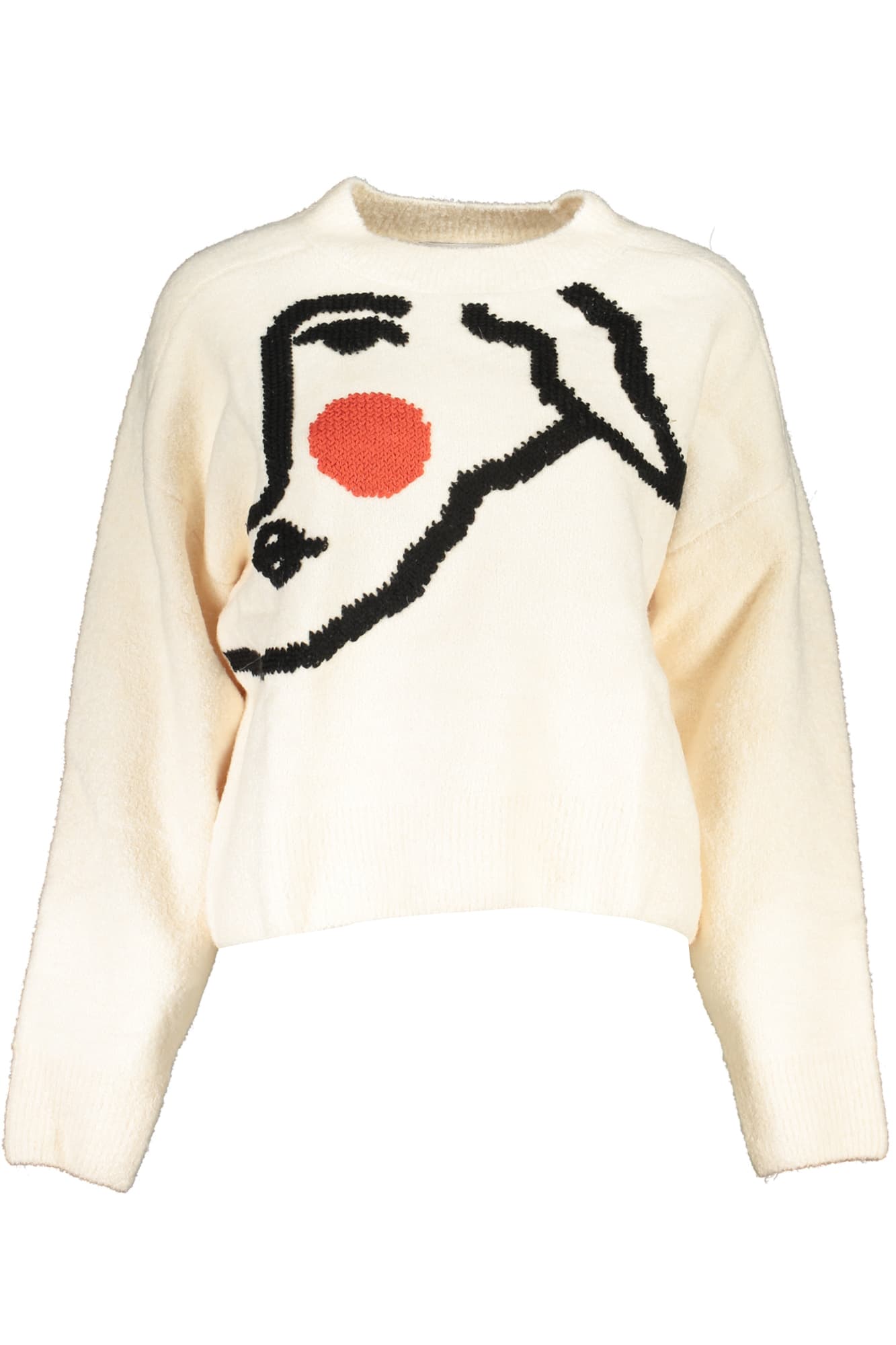 DESIGUAL Damen Pullover in Weiß