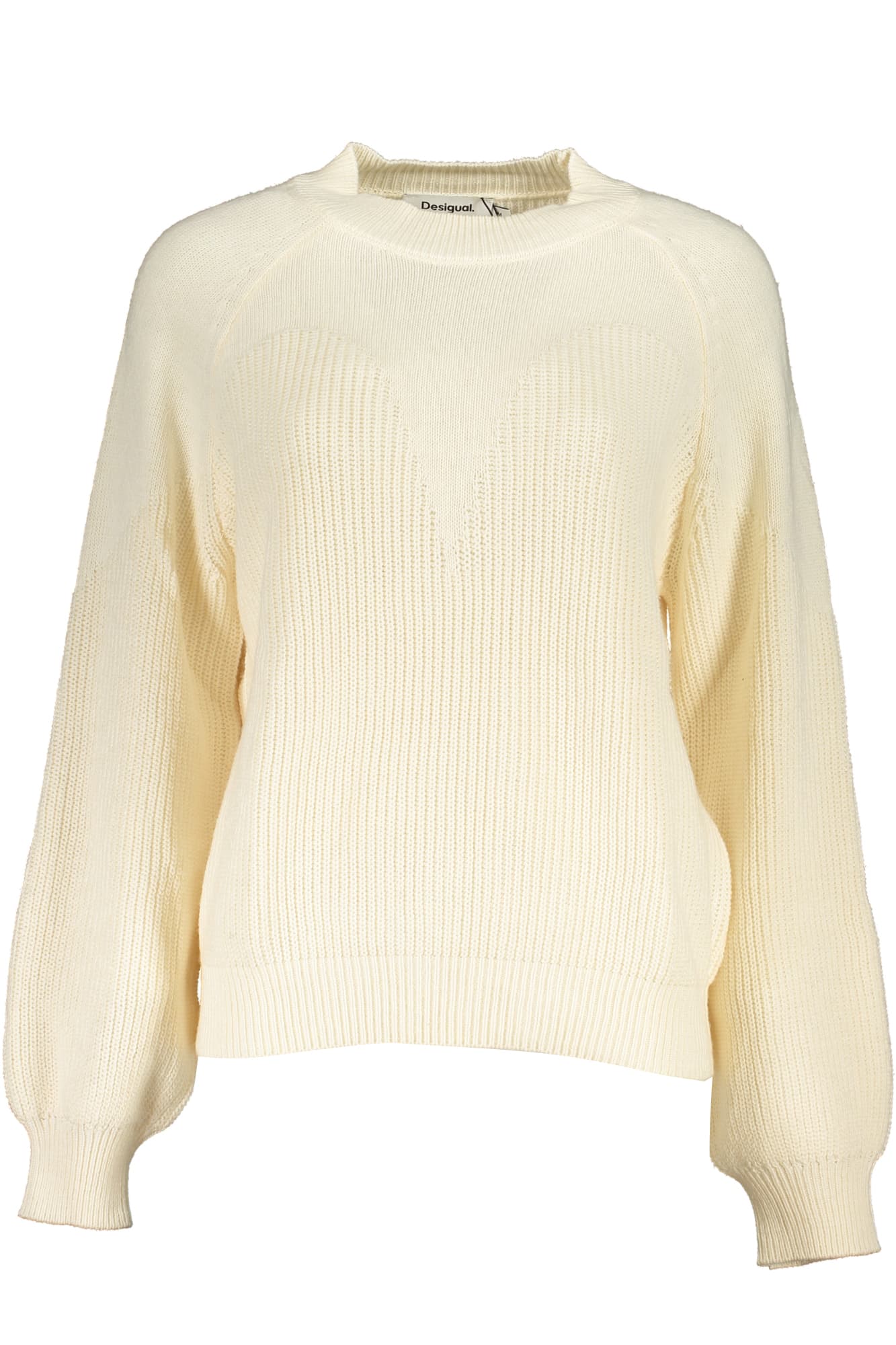 DESIGUAL Damen Pullover in Weiß