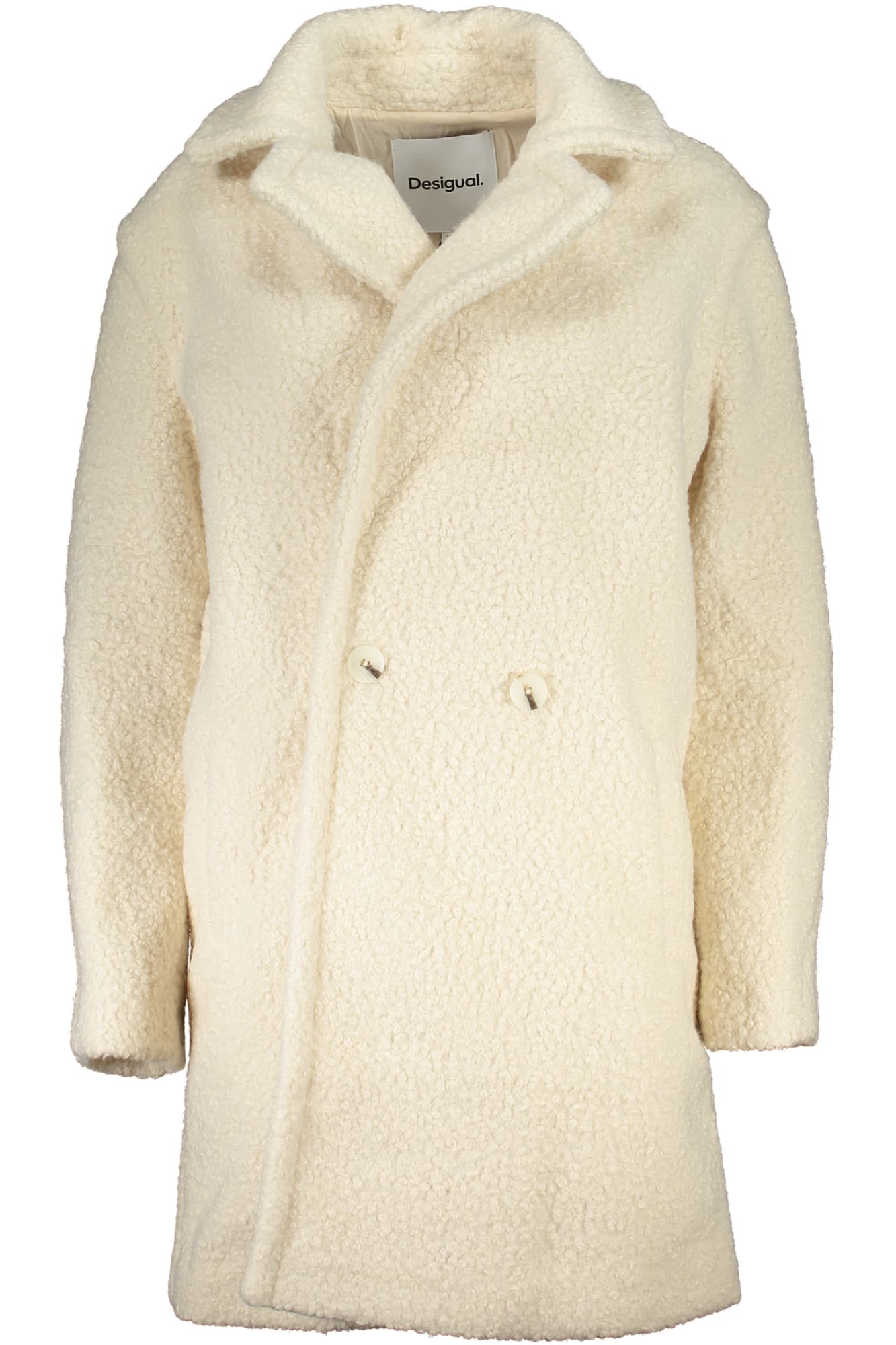 DESIGUAL Damen Jacke in Weiß