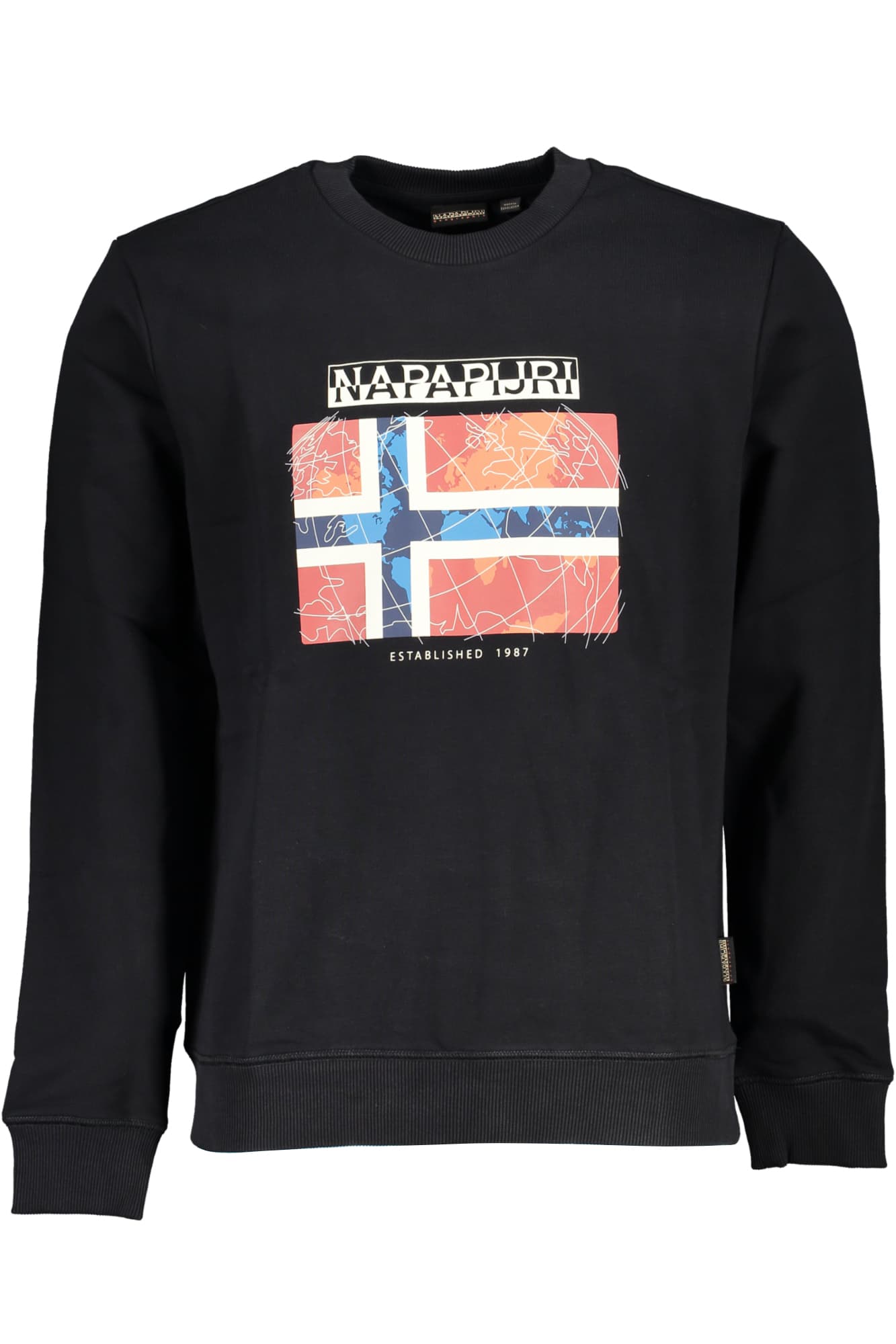 NAPAPIJRI Herren Sweatshirt in Schwarz