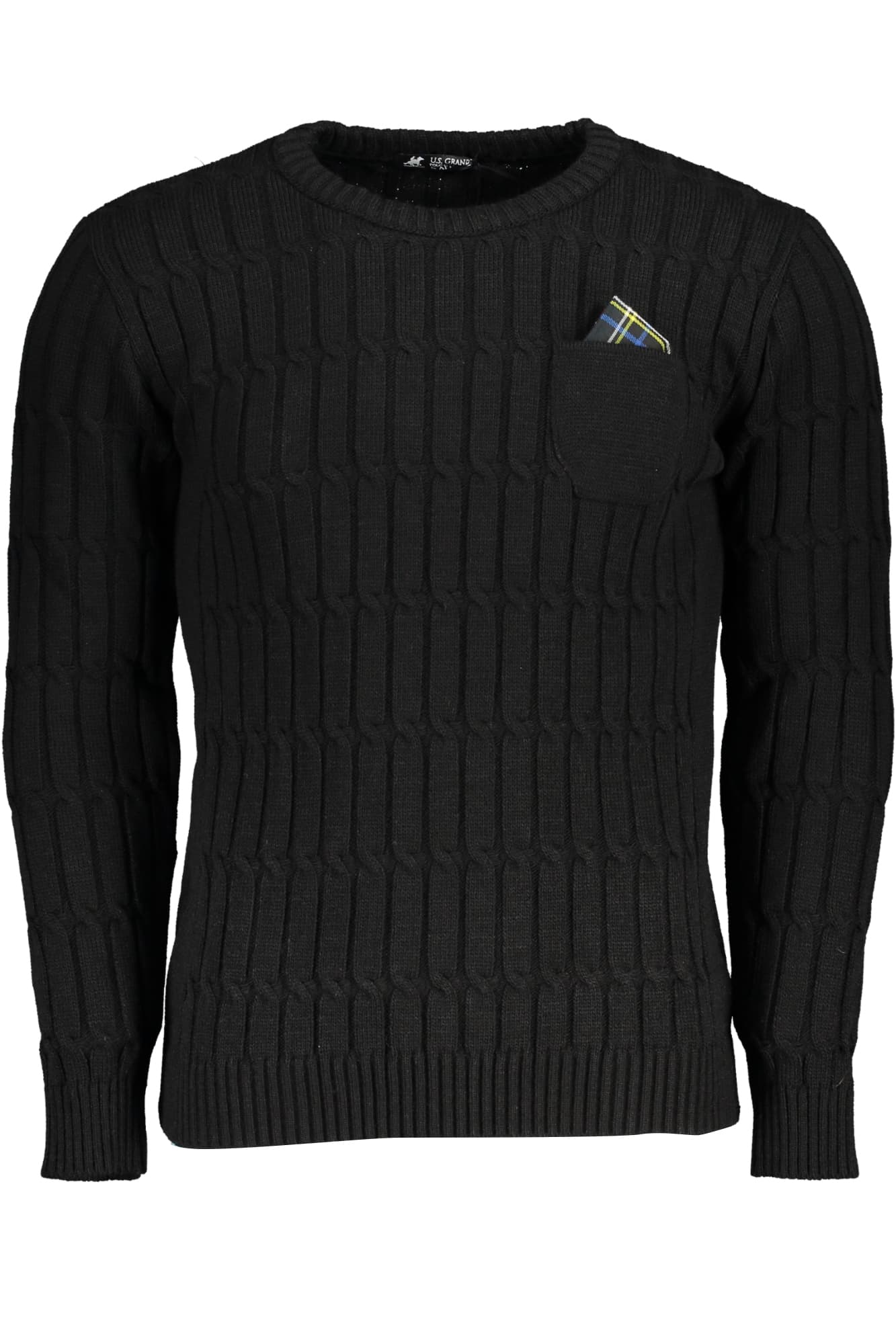 U.S. GRAND Herren Pullover in Schwarz