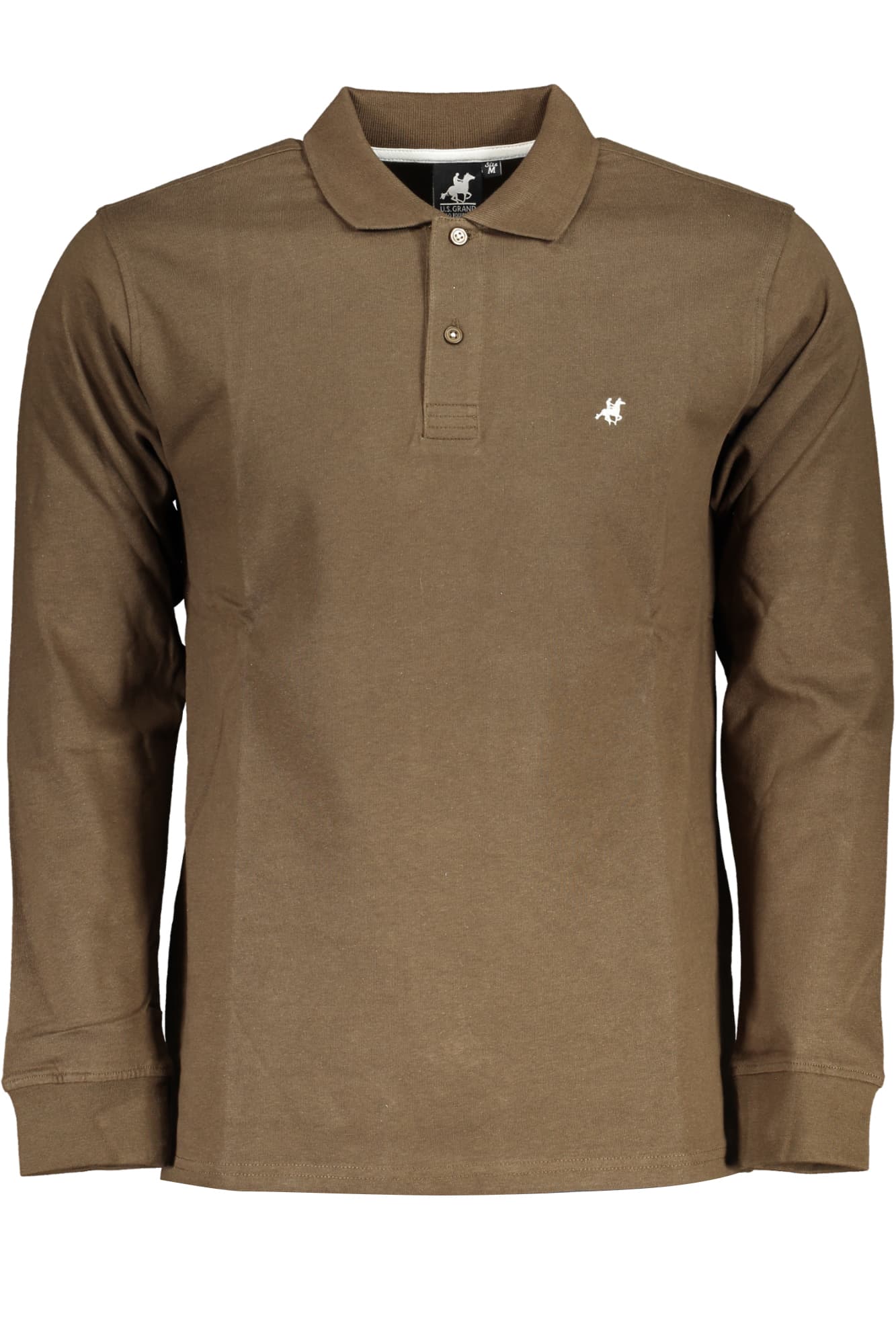 U.S. GRAND Herren Poloshirt in Braun