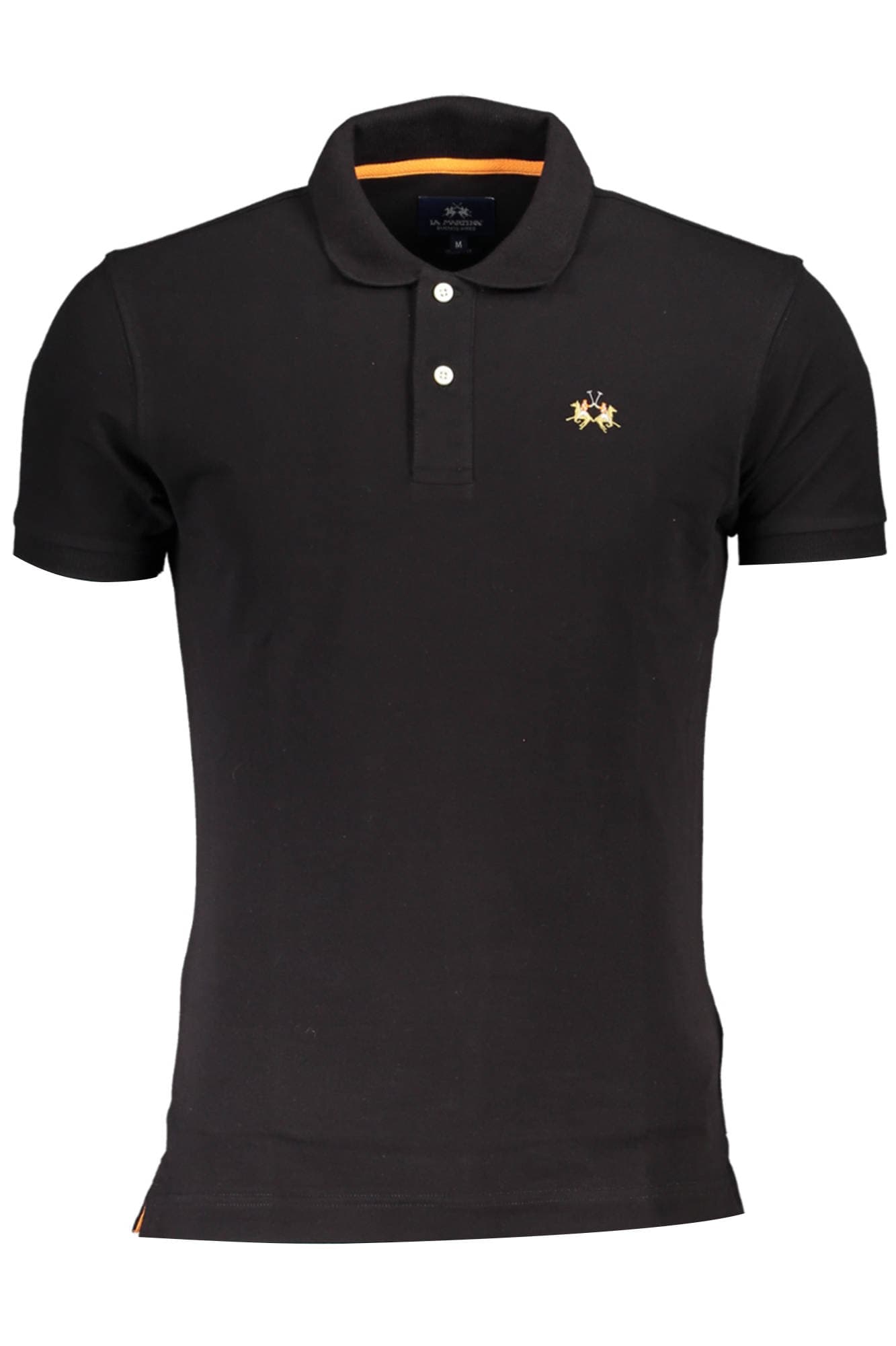 LA MARTINA Herren Poloshirt in Schwarz