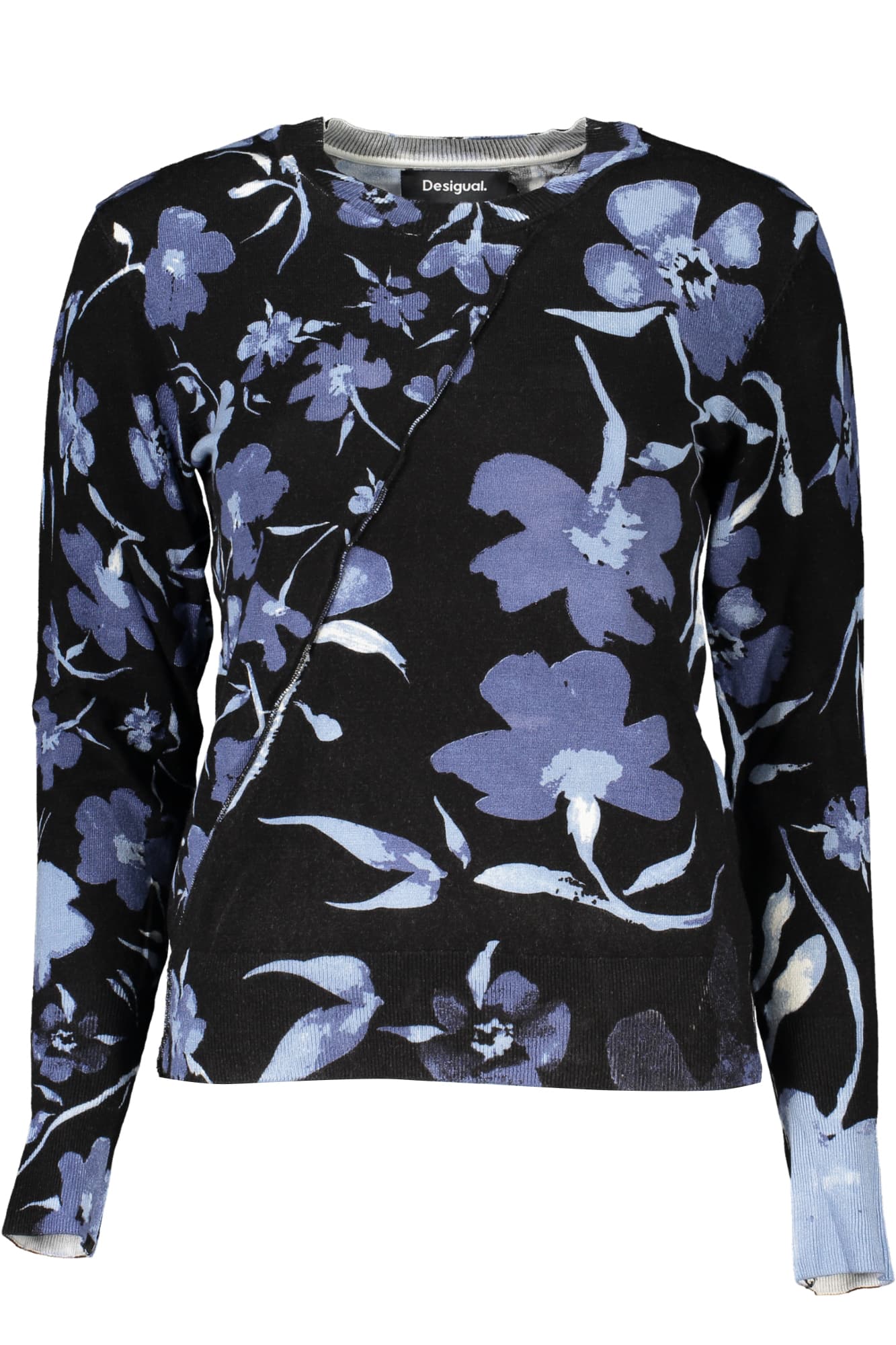 DESIGUAL Damen Pullover in Schwarz