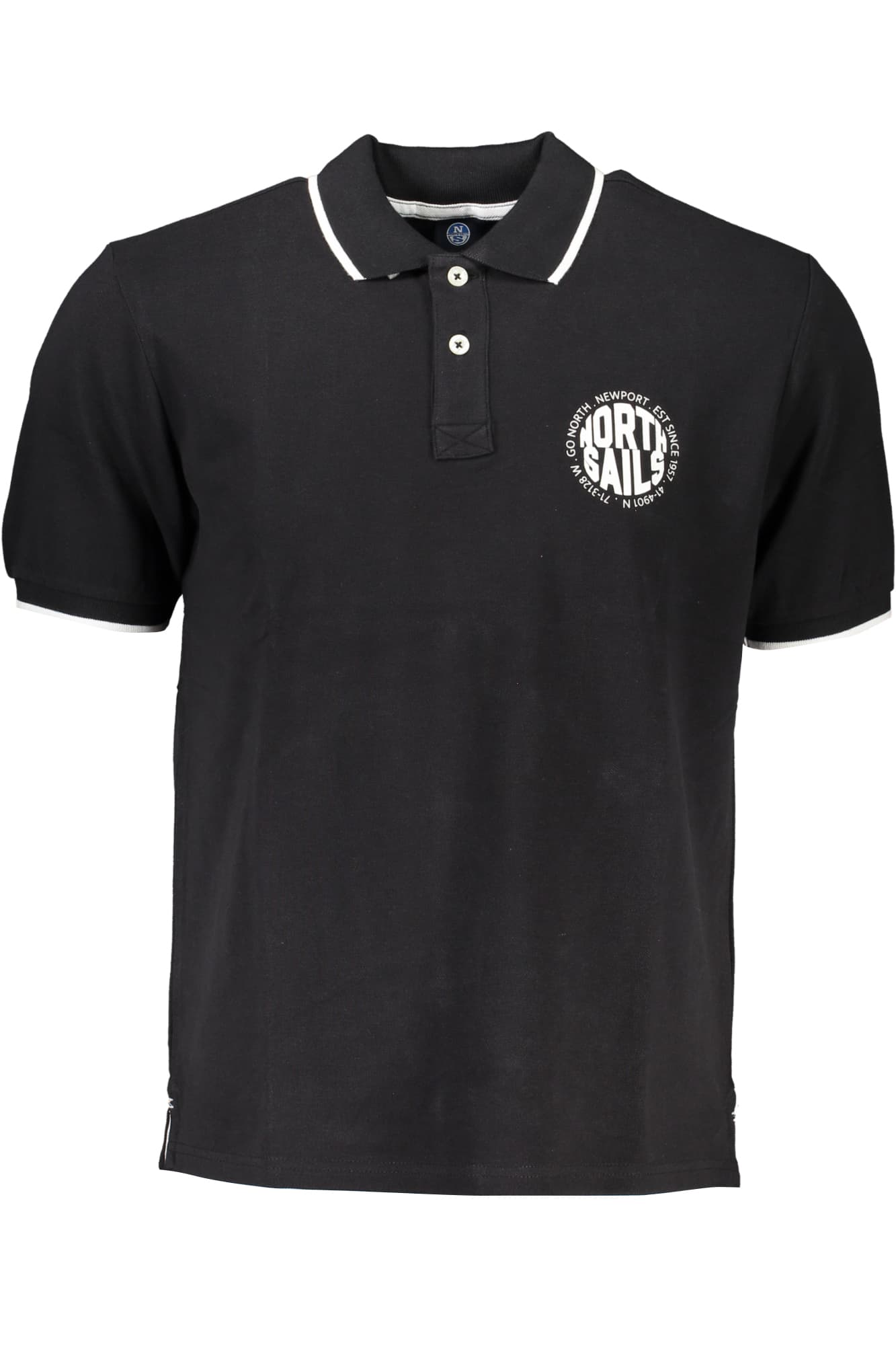 NORTH SAILS Herren Poloshirt in Schwarz