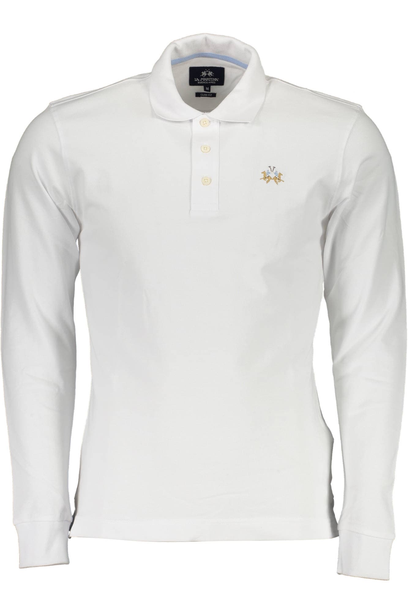 LA MARTINA Herren Poloshirt in Weiß