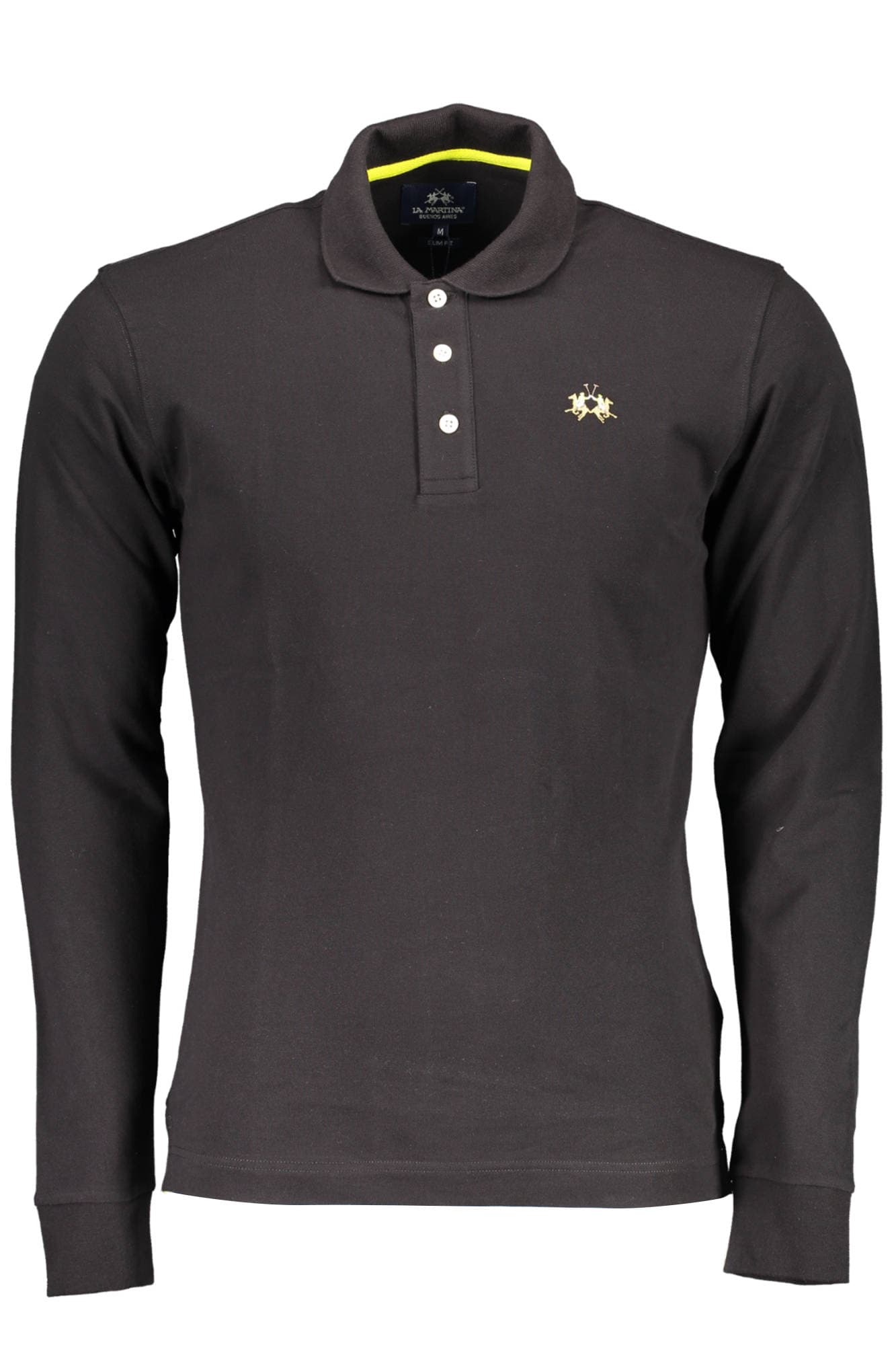 LA MARTINA Herren Poloshirt in Schwarz