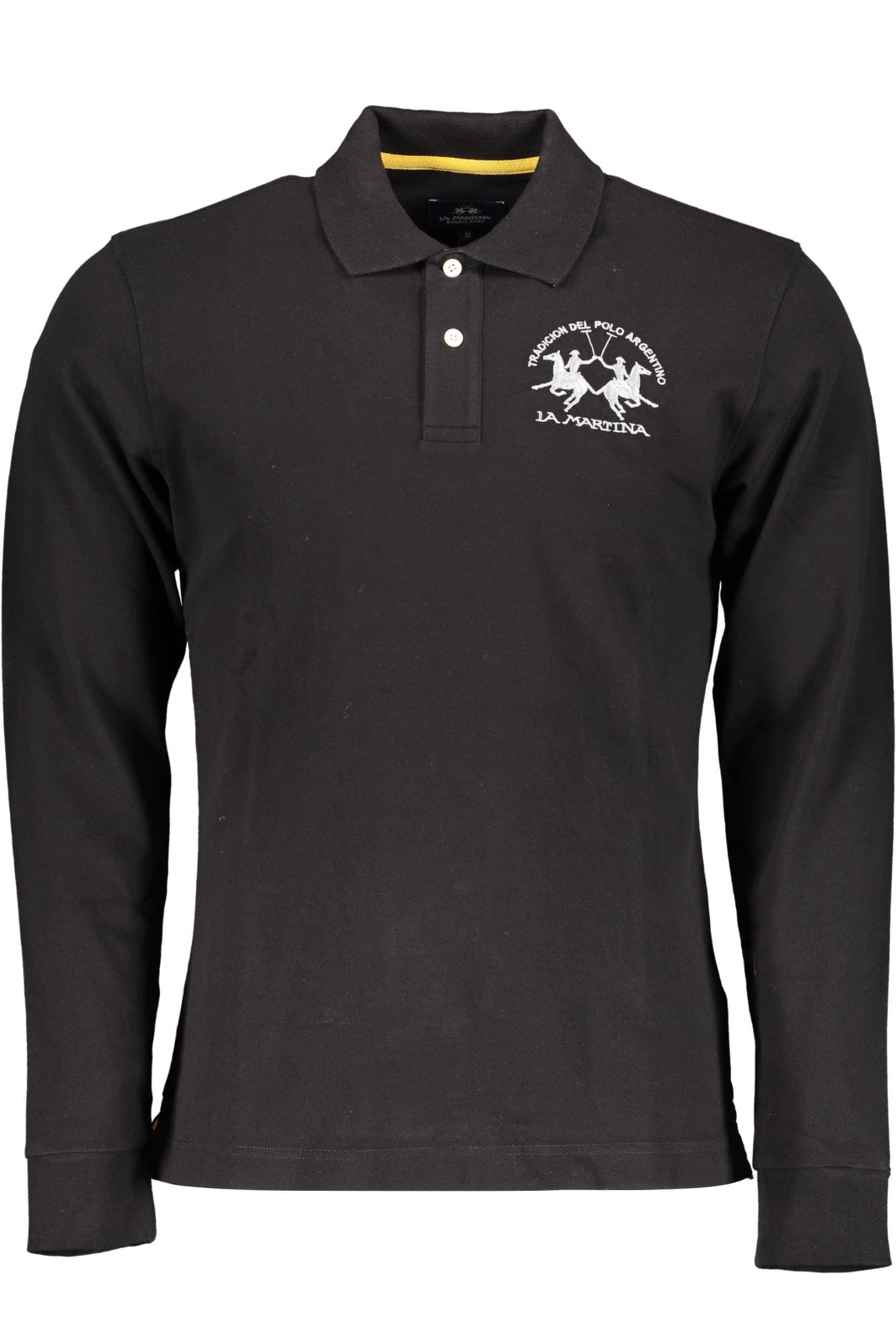 LA MARTINA Herren Poloshirt in Schwarz