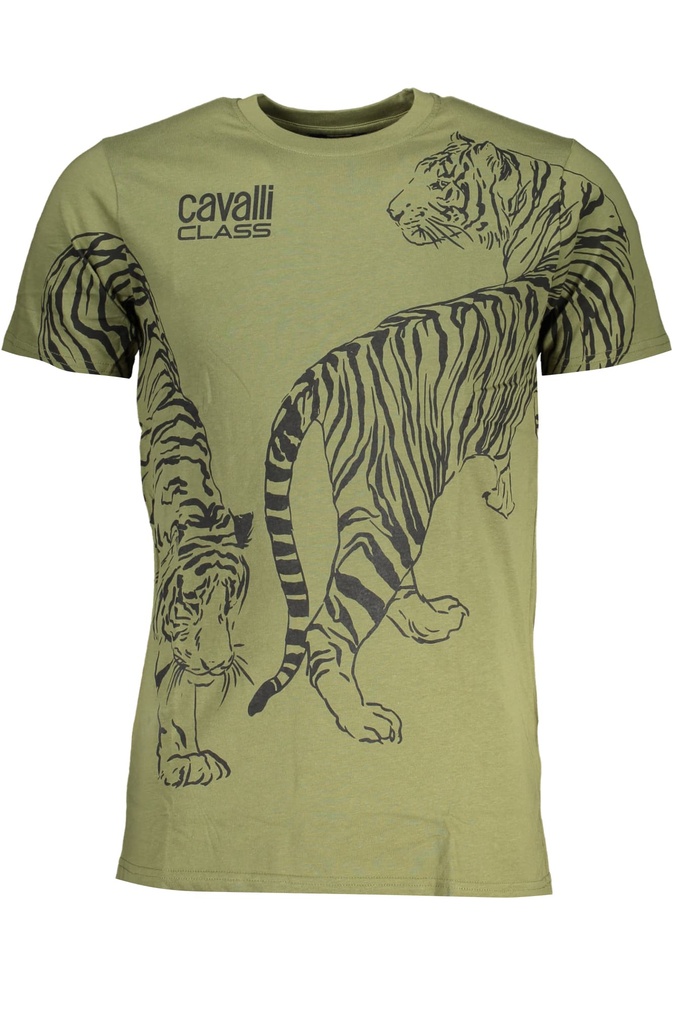 CAVALLI CLASS Herren T-Shirt in Grün