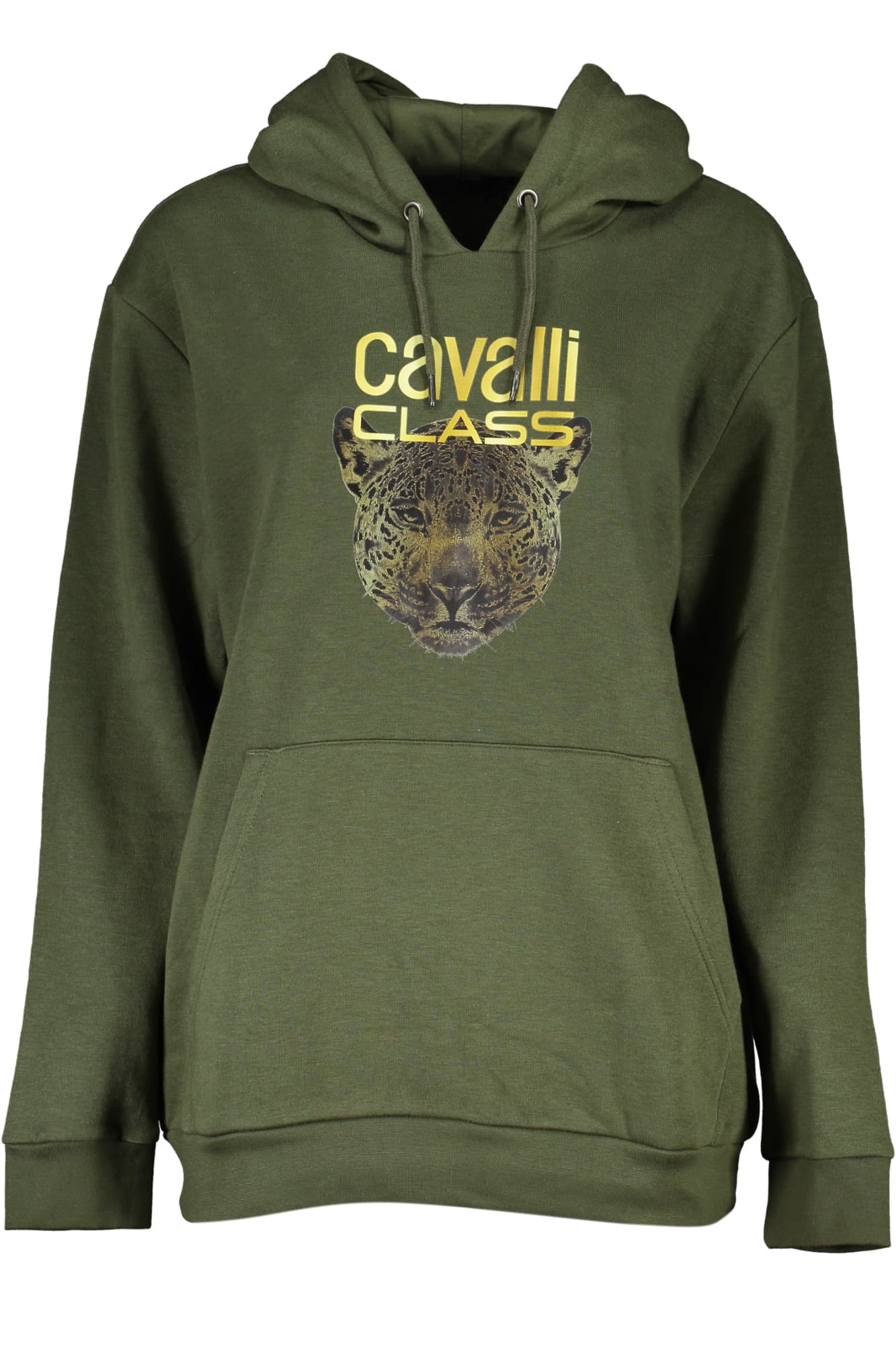 CAVALLI CLASS Damen Sweatshirt in Grün