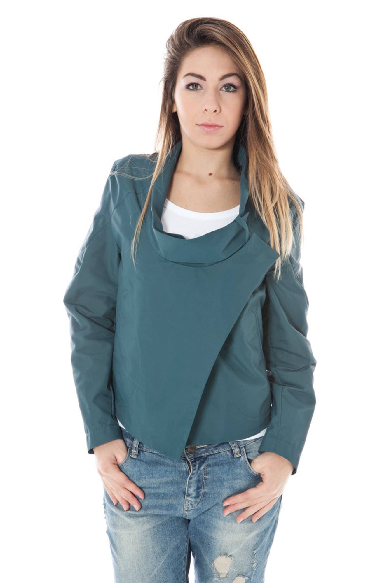 Calvin Klein Damen Jacke in Grün