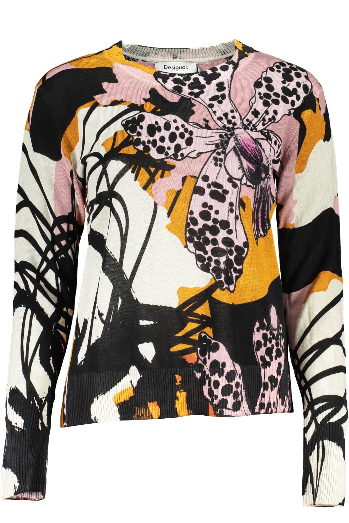 DESIGUAL Damen Pullover in Rosa
