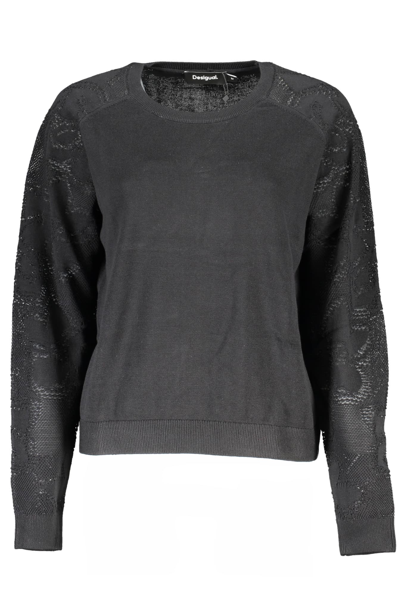 DESIGUAL Damen Pullover in Schwarz