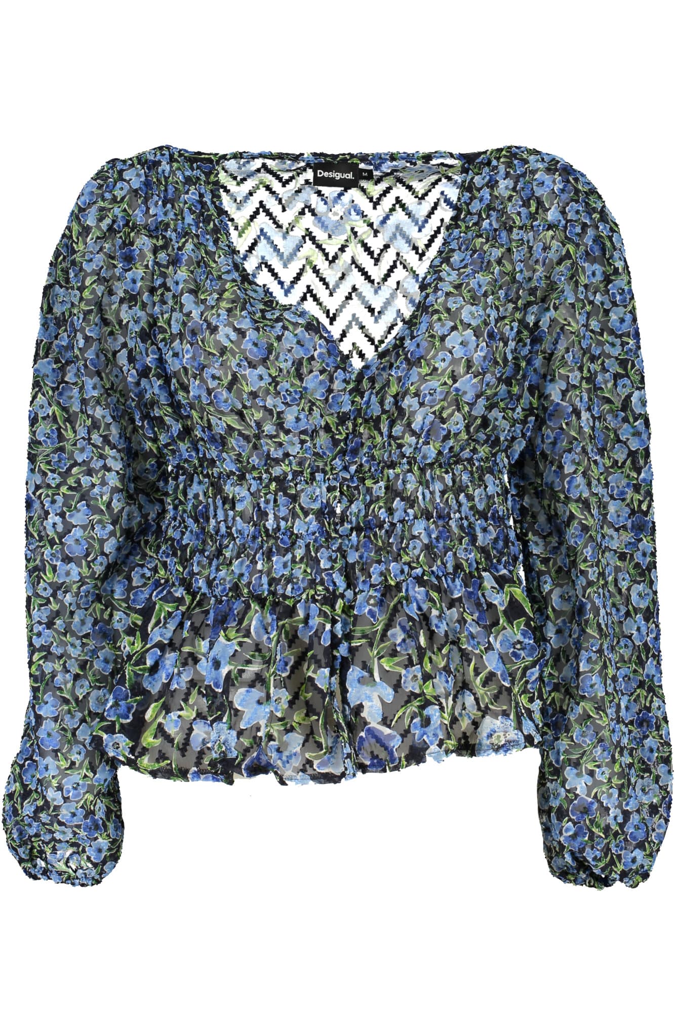DESIGUAL Damen Pullover in Blau
