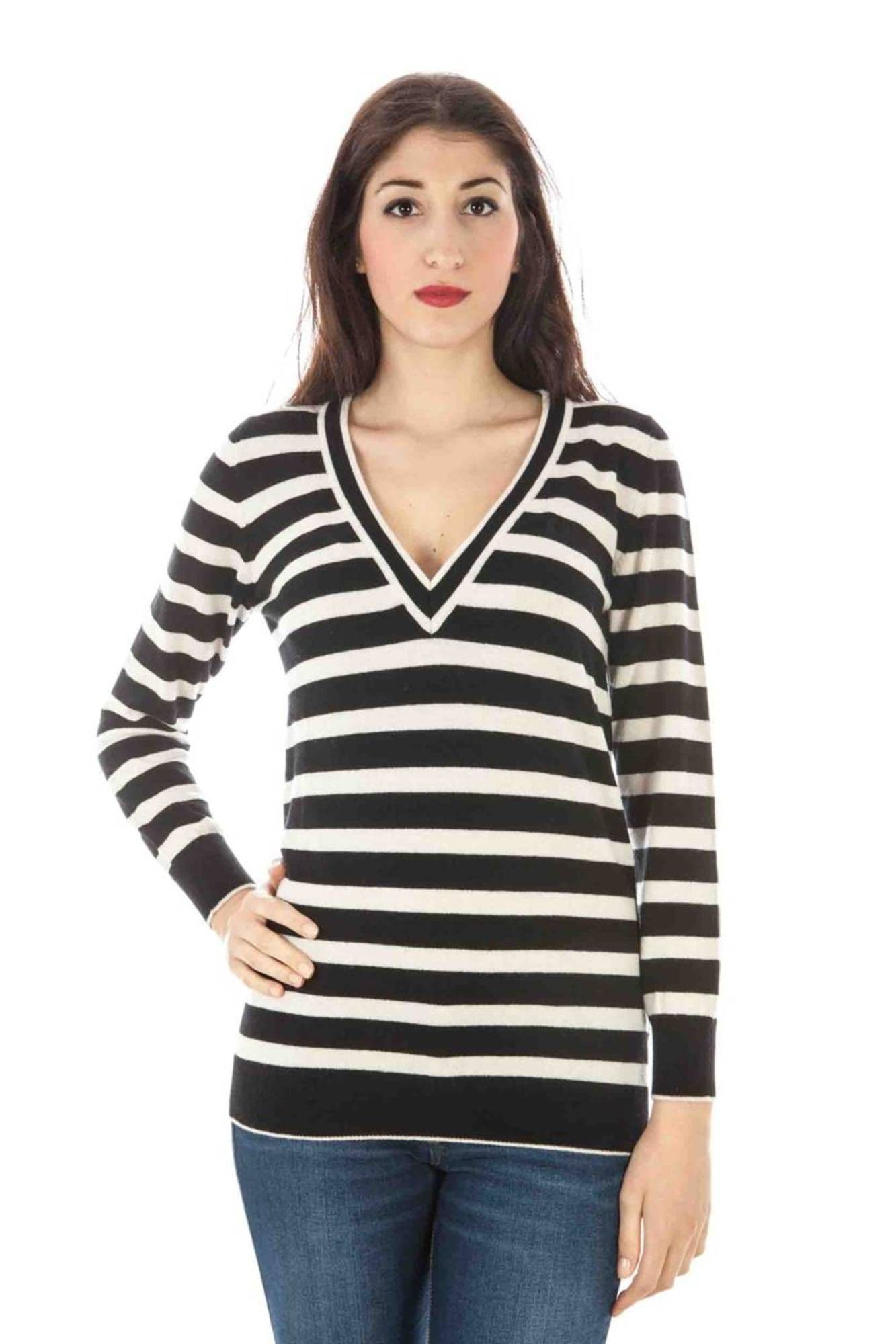 FRED PERRY Damen Pullover in Schwarz