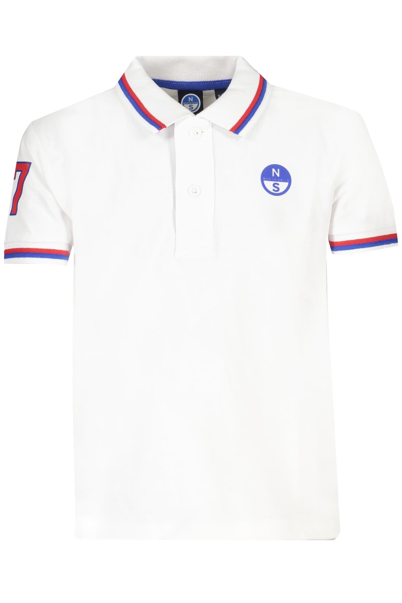 NORTH SAILS Herren Poloshirt in Weiß