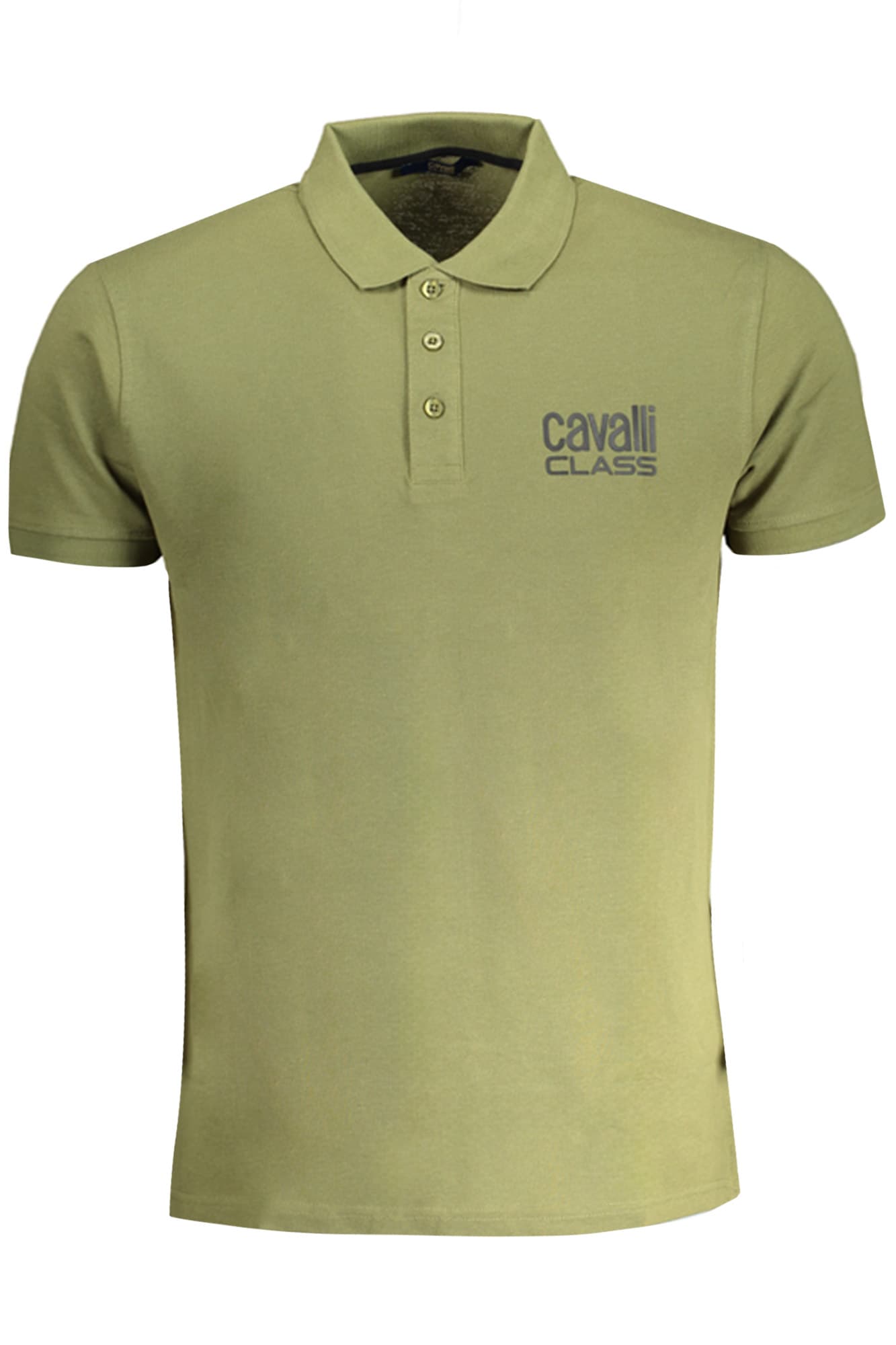 CAVALLI CLASS Herren Poloshirt in Grün