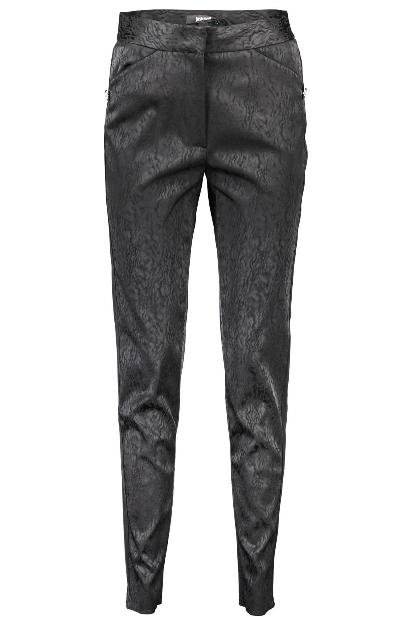 JUST CAVALLI Damen Hose in Schwarz