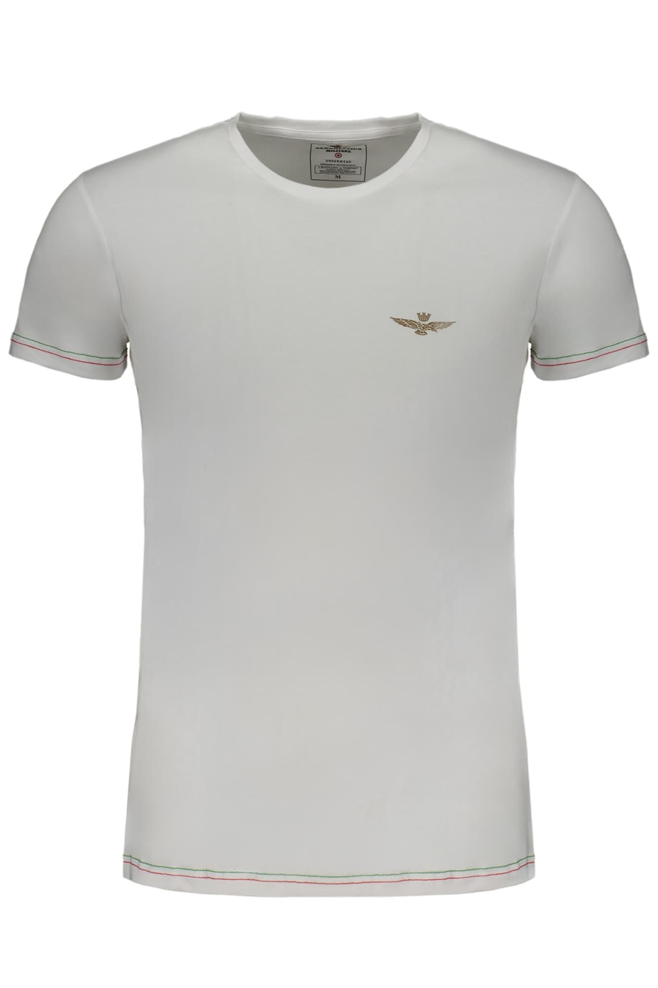 AERONAUTICA MILITARE Herren T-Shirt in Weiß