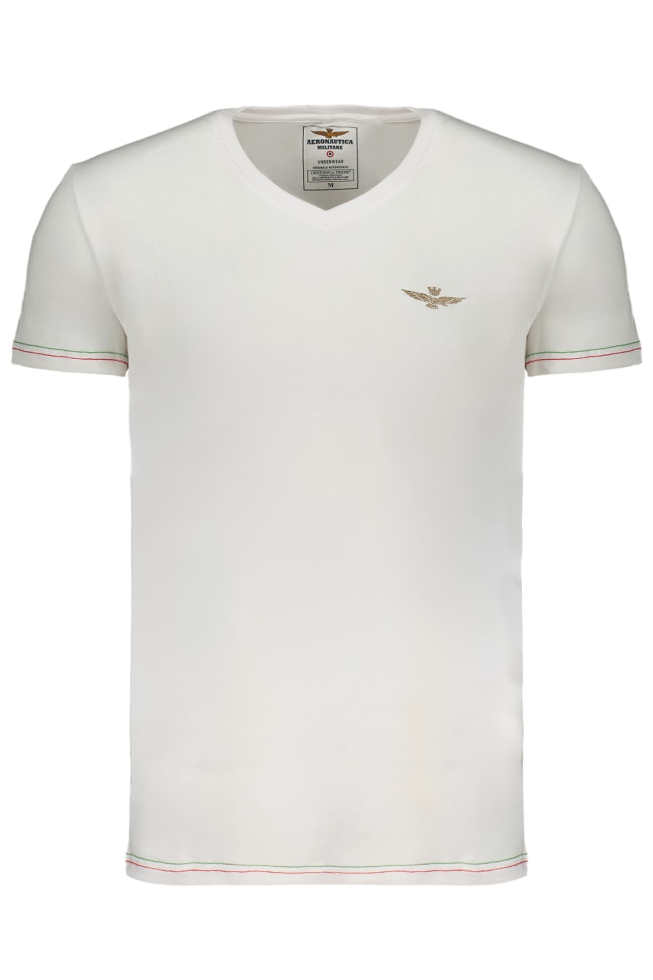 AERONAUTICA MILITARE Herren T-Shirt in Weiß