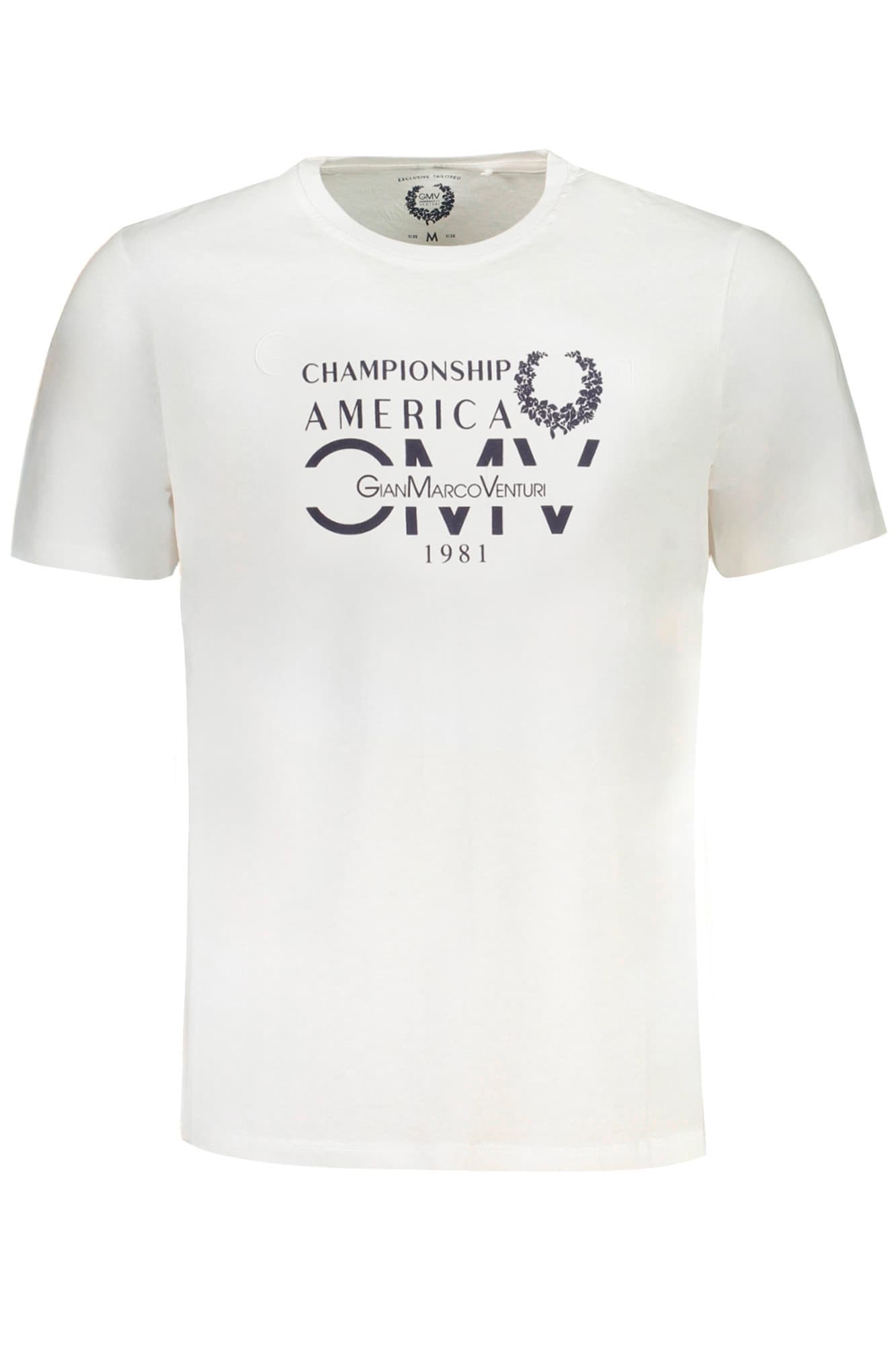 GIAN MARCO VENTURI Herren T-Shirt in Weiß