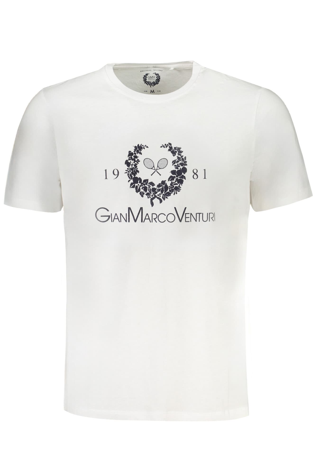 GIAN MARCO VENTURI Herren T-Shirt in Weiß