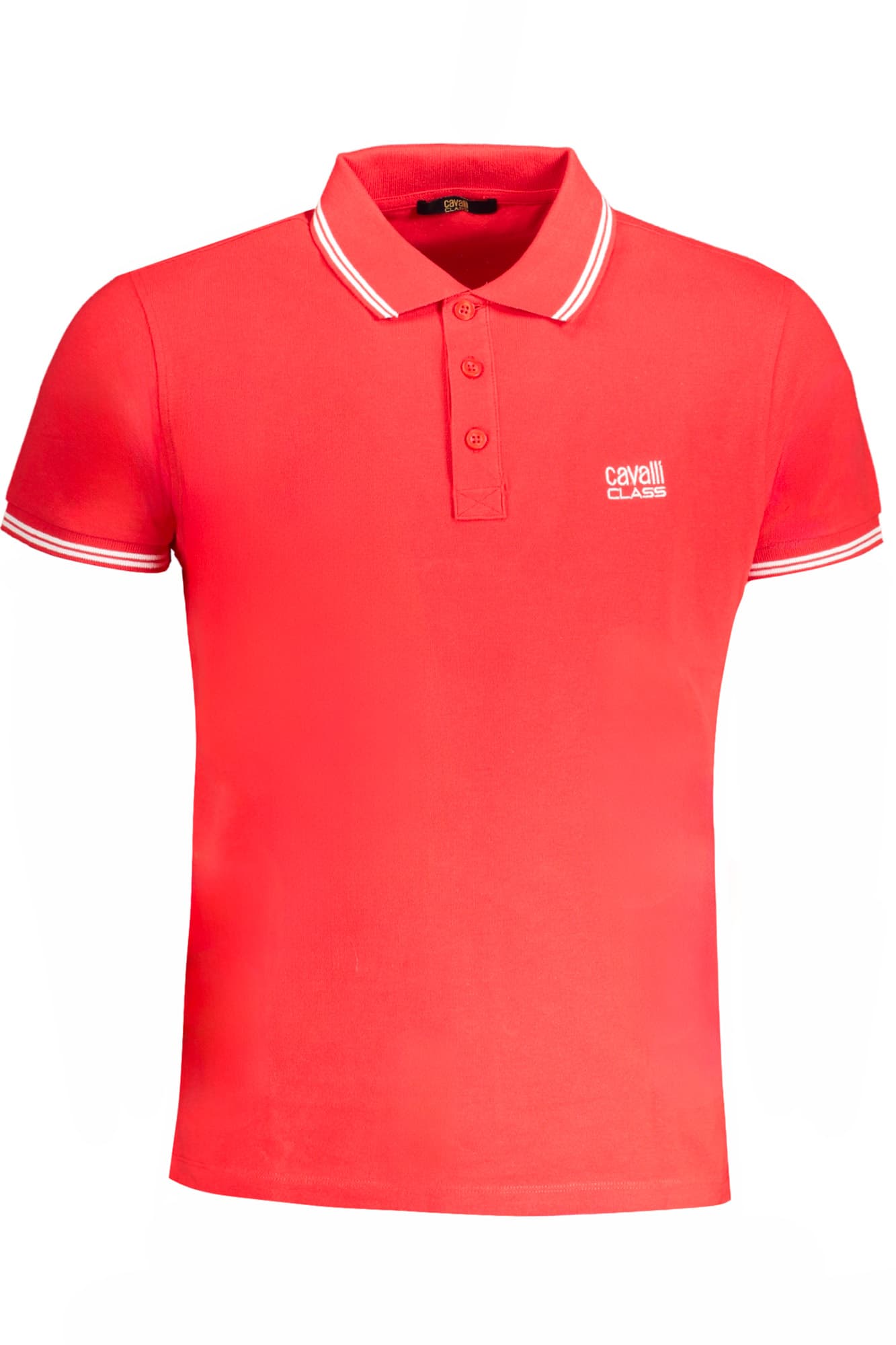 CAVALLI CLASS Herren Poloshirt in Rot