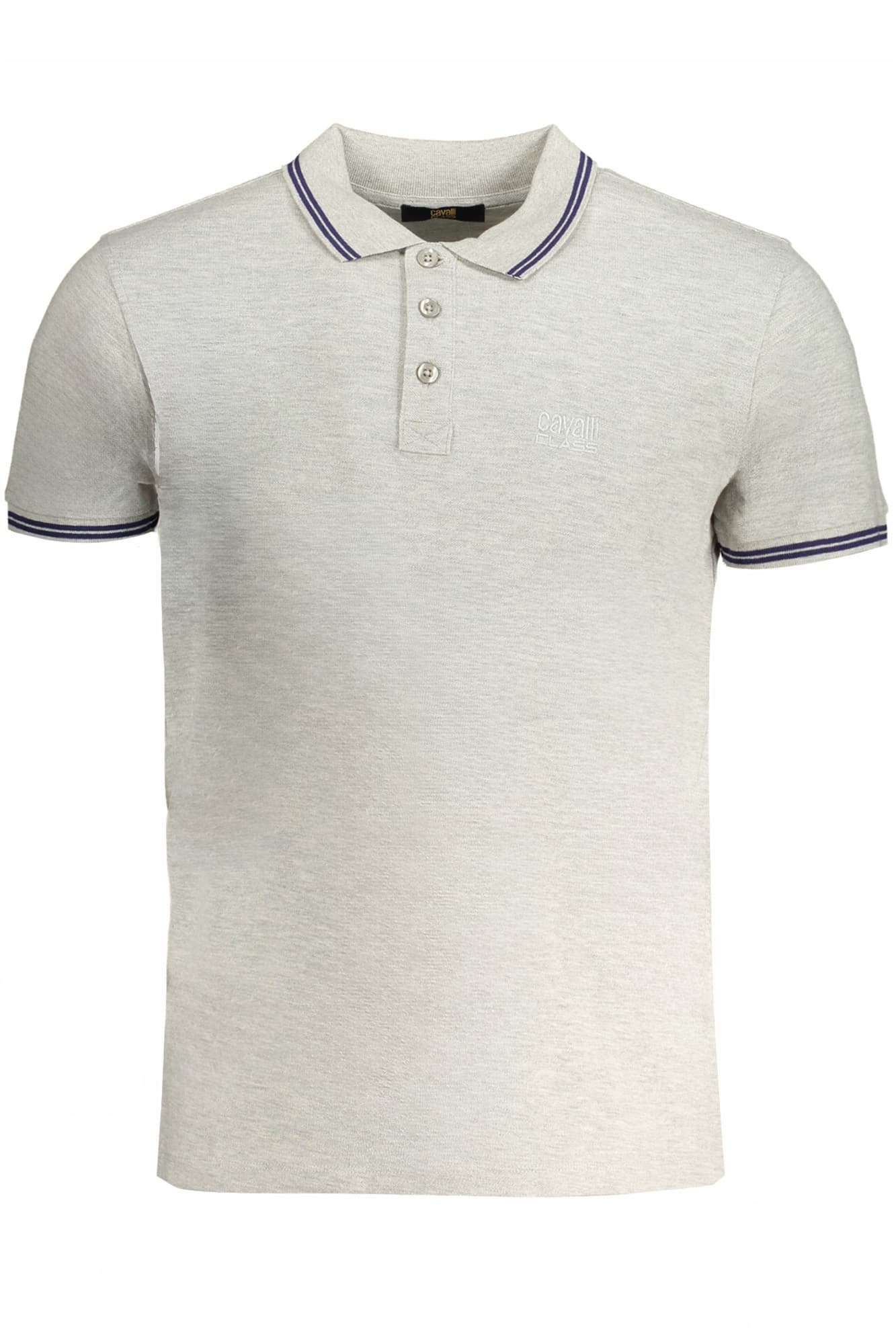 CAVALLI CLASS Herren Poloshirt in Grau