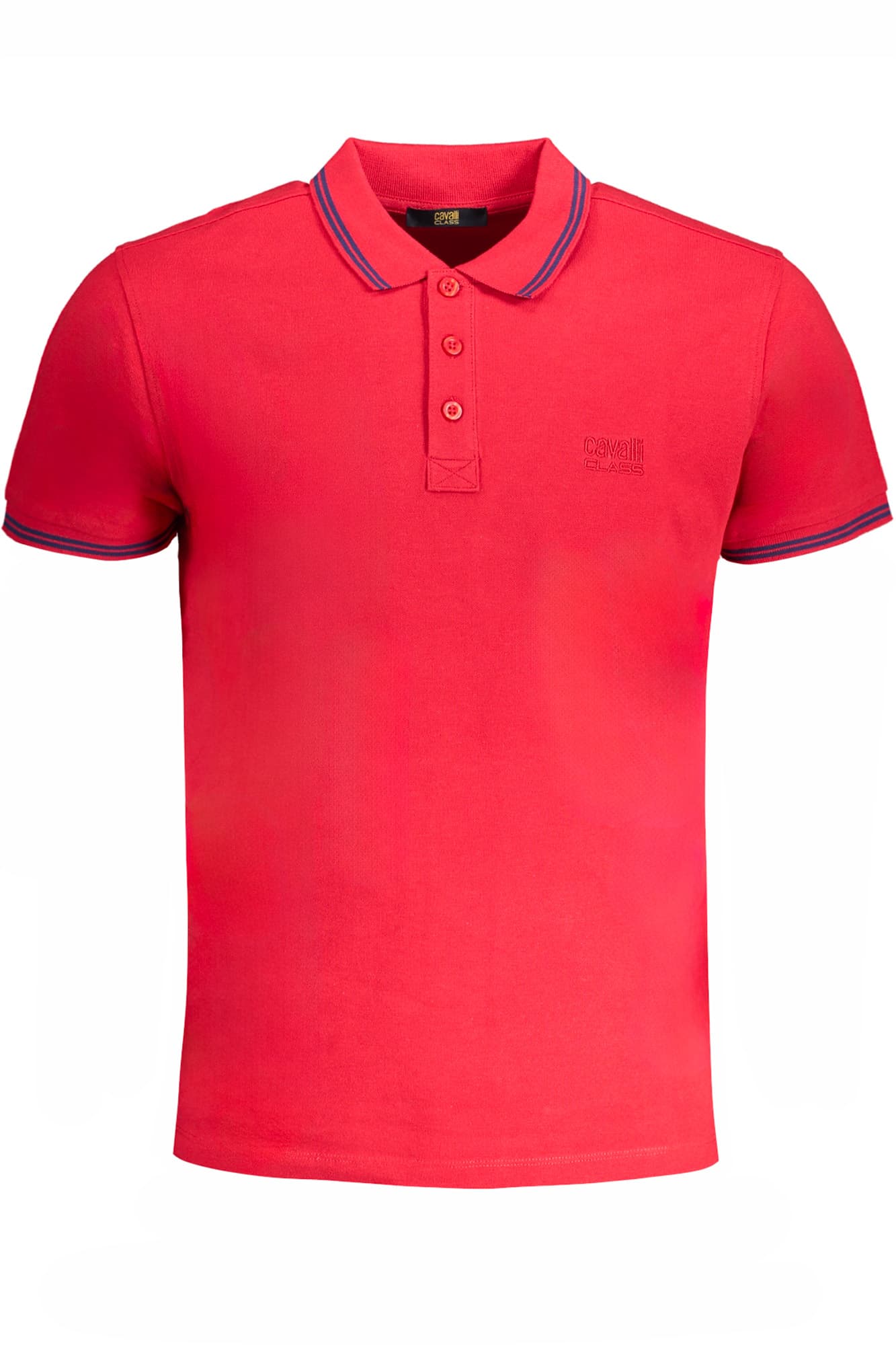 CAVALLI CLASS Herren Poloshirt in Rot