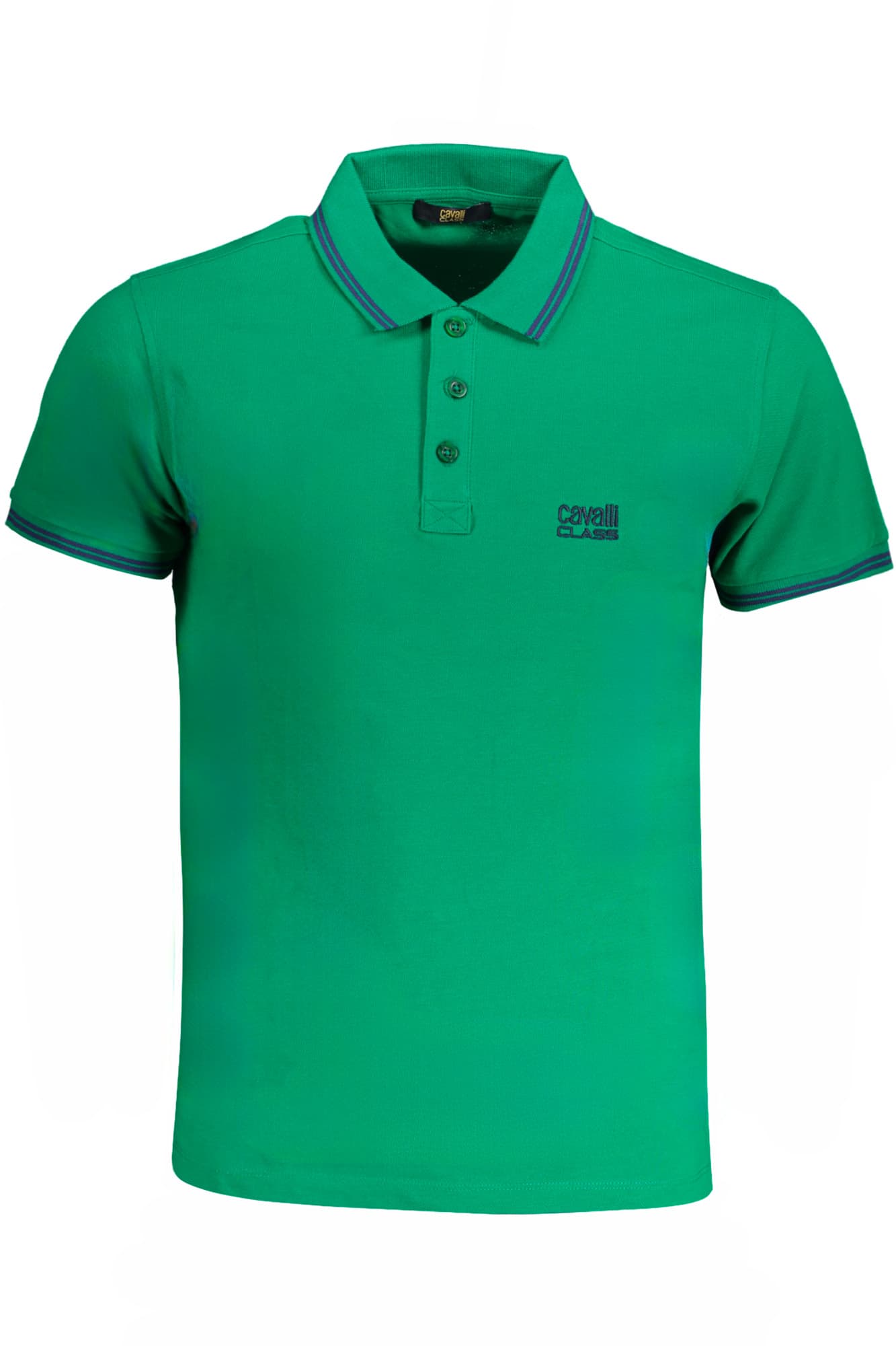 CAVALLI CLASS Herren Poloshirt in Grün